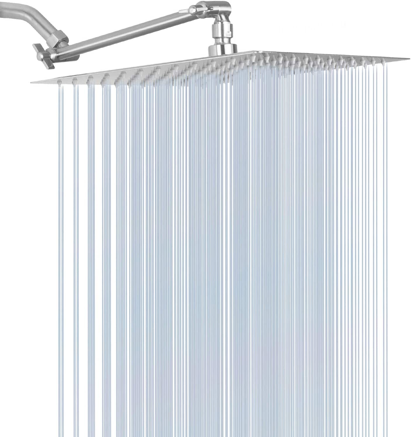 High Pressure Square Rainfall Shower Head