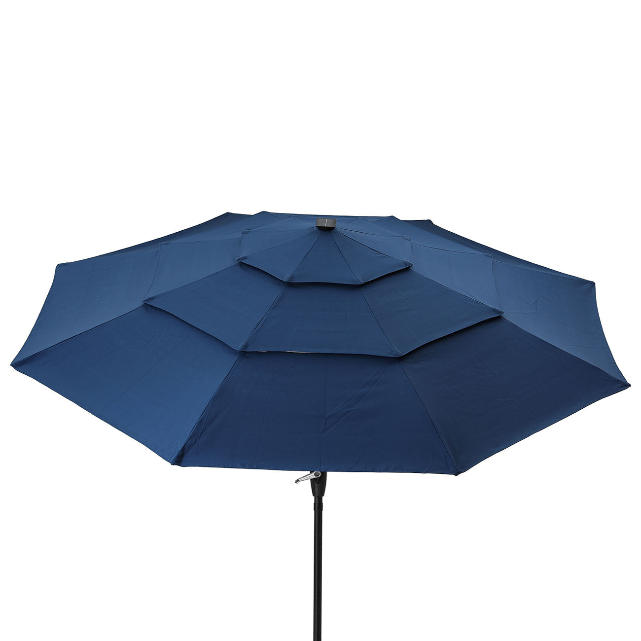 Boyel Living 11-Ft Market Patio Umbrella with LED(Navy)-Boyel Living
