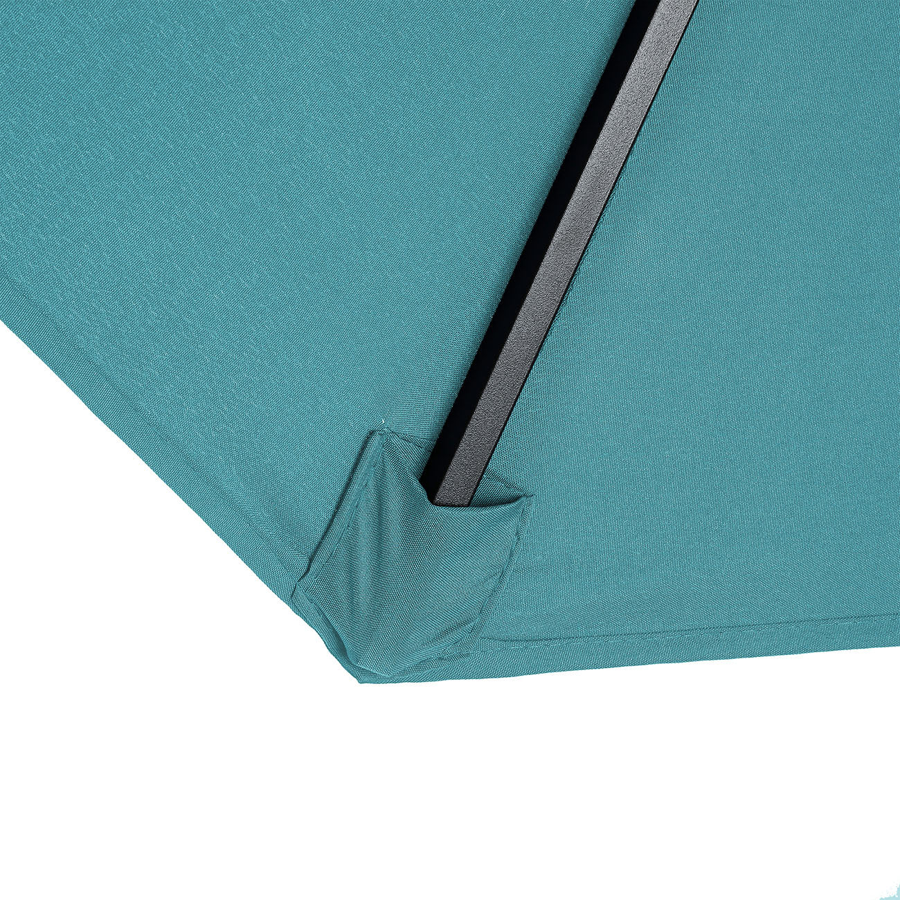 Boyel Living 9-ft Patio Umbrella with LED Lights (Blue)-Boyel Living