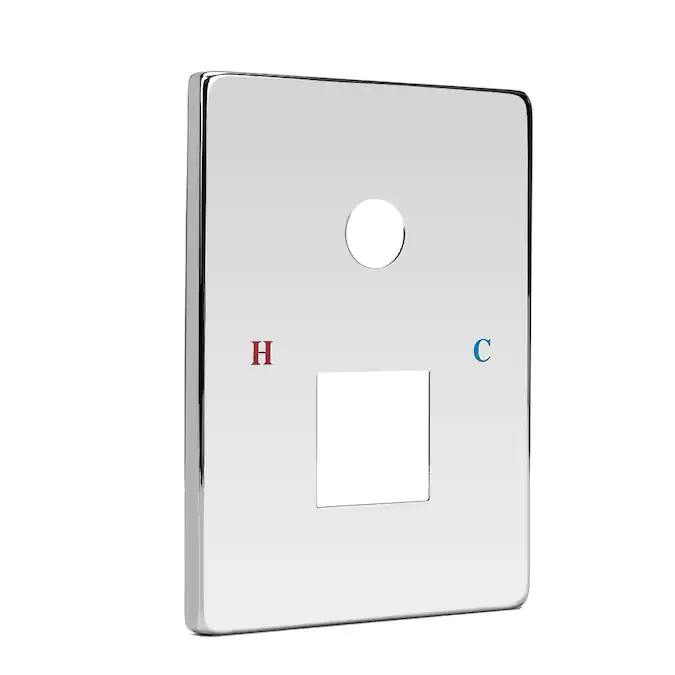 10 in. High Pressure Dual Shower Heads, Shower System in Polished Chrome-Boyel Living