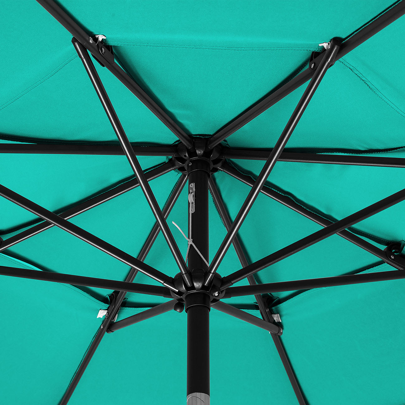 Boyel Living 10ft Patio Umbrella with Double Air Vent (Turquoise)-Boyel Living