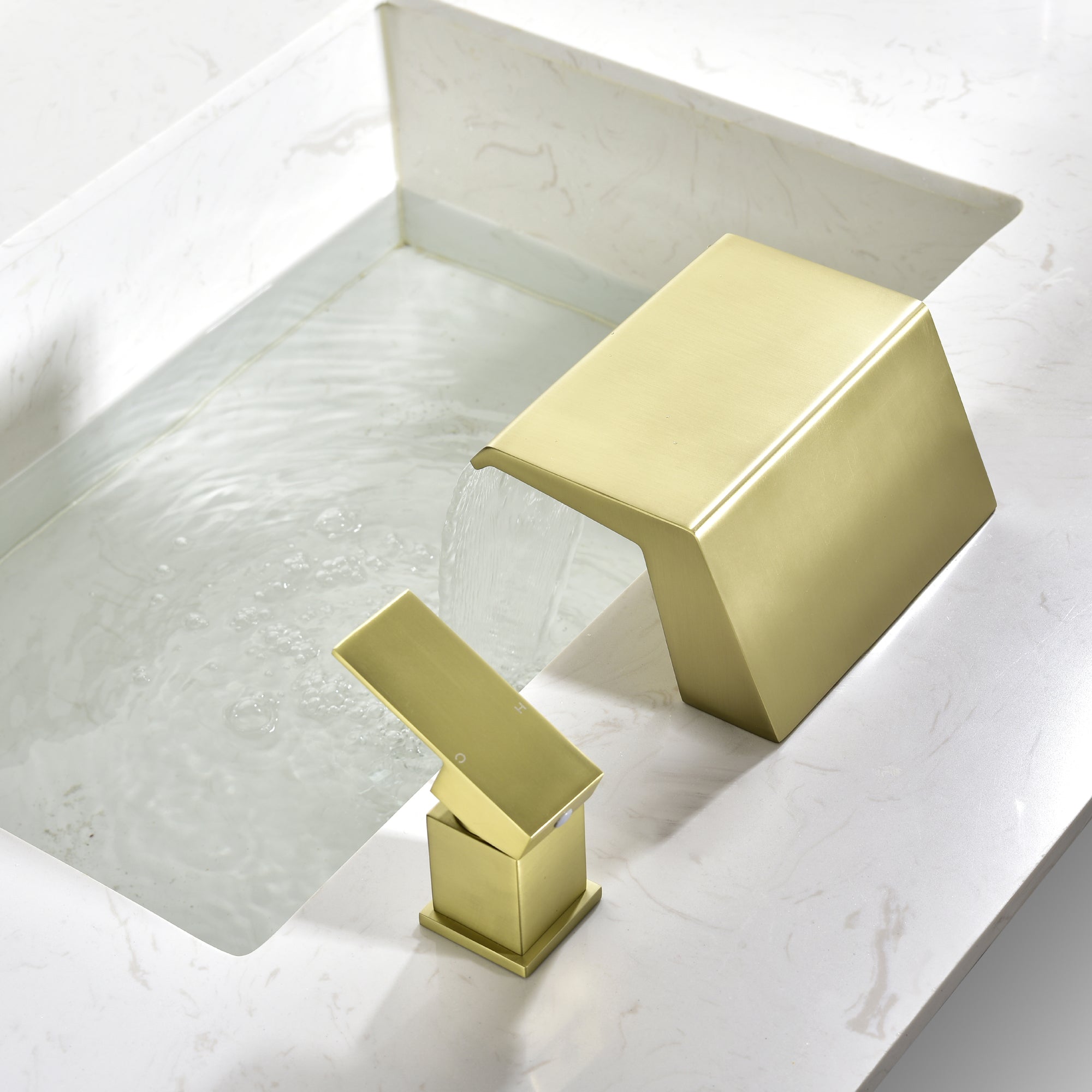 Boyel Living 8 in. Widespread Single Handle Bathroom Faucet with cUPC Hose-Boyel Living