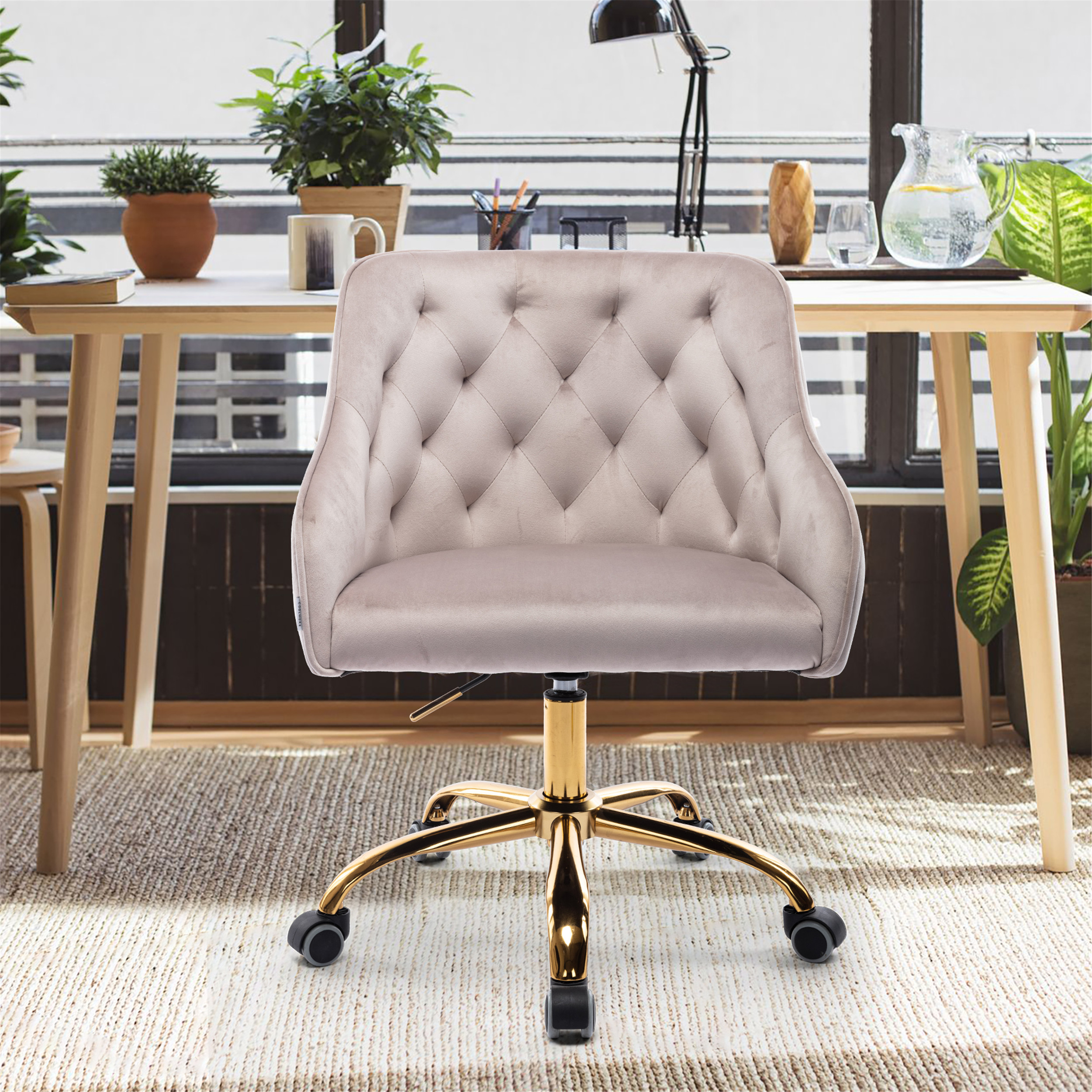 COOLMORE &nbsp;&nbsp;Swivel&nbsp;Shell&nbsp;Chair&nbsp;for&nbsp;Living&nbsp;Room/Bed&nbsp;Room,&nbsp;Modern&nbsp;Leisure office&nbsp;Chair-Boyel Living