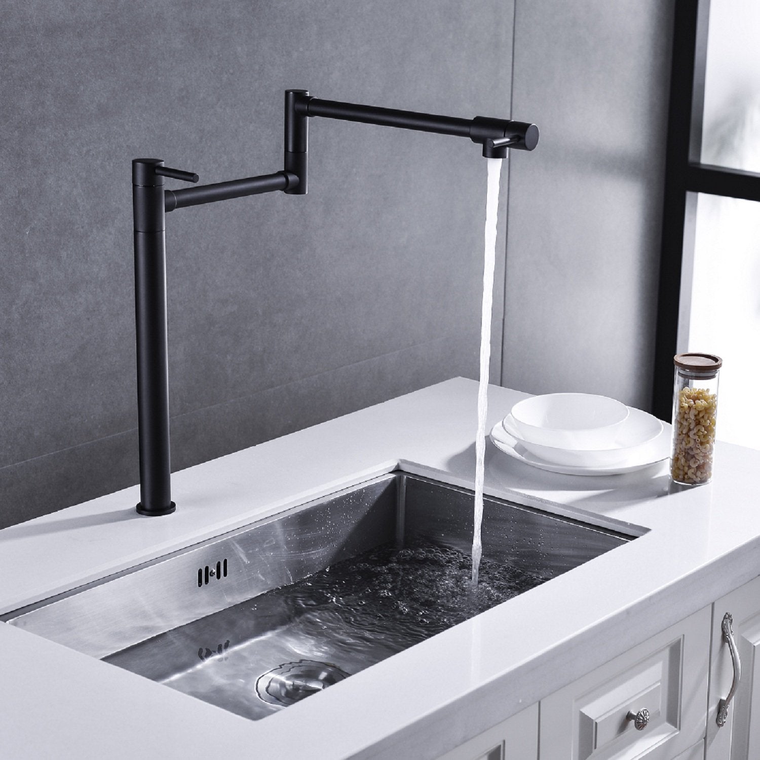 Pot Filler Faucet with Extension Shank-Boyel Living