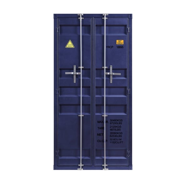 ACME Cargo Wardrobe (Double Door), Blue-Boyel Living