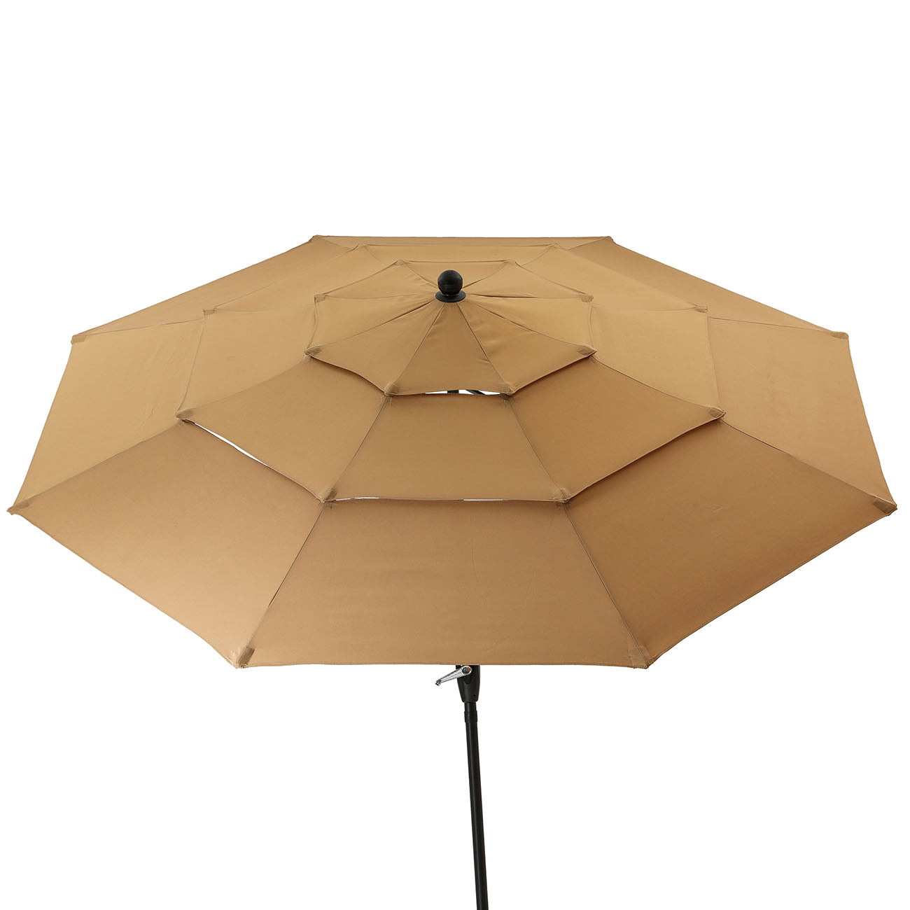 Boyel Living 10ft Patio Umbrella with Double Airvent (Beige)-Boyel Living