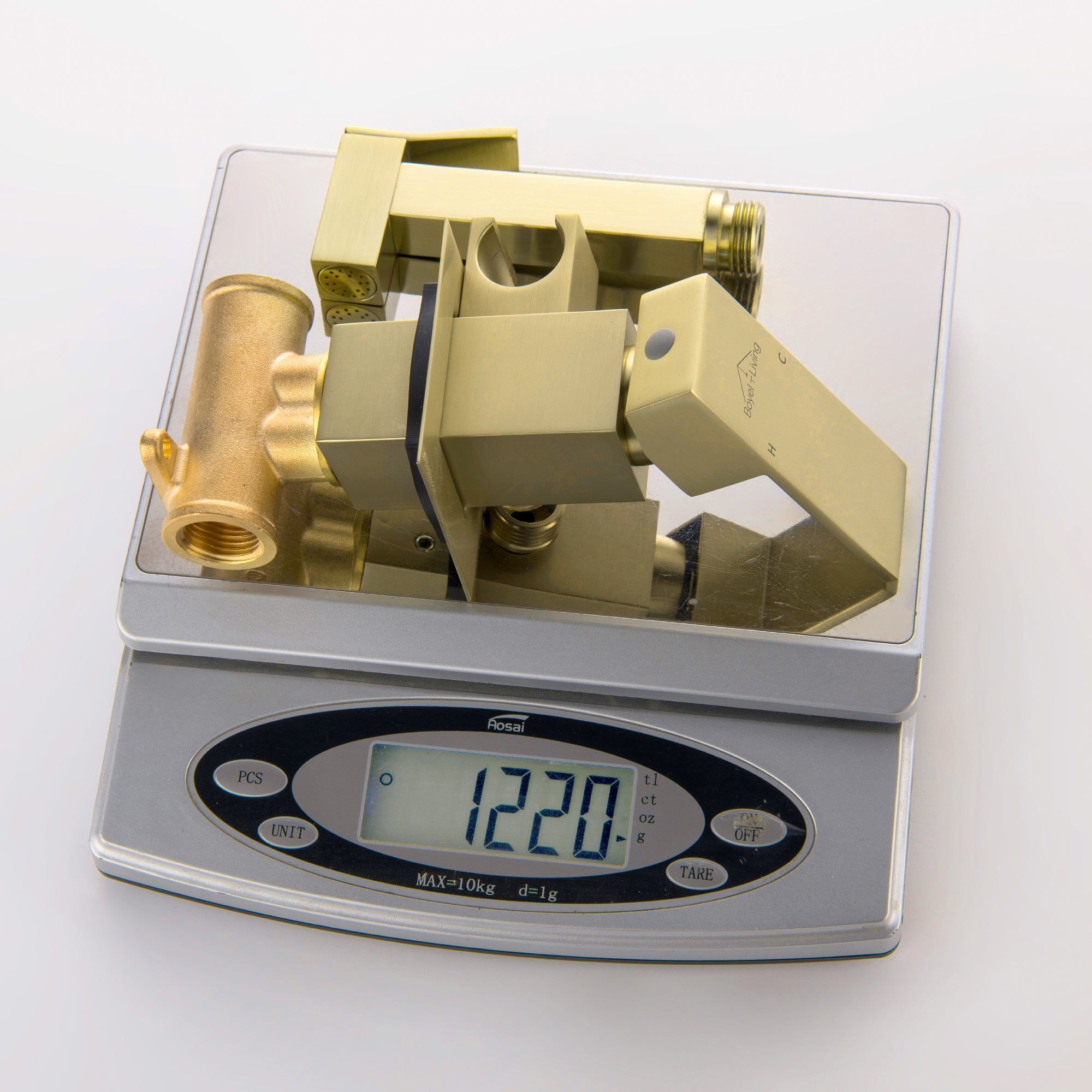 Boyel Living Wall Mount Single-Handle Bidet Faucet with Handle and Mixer Body-Boyel Living