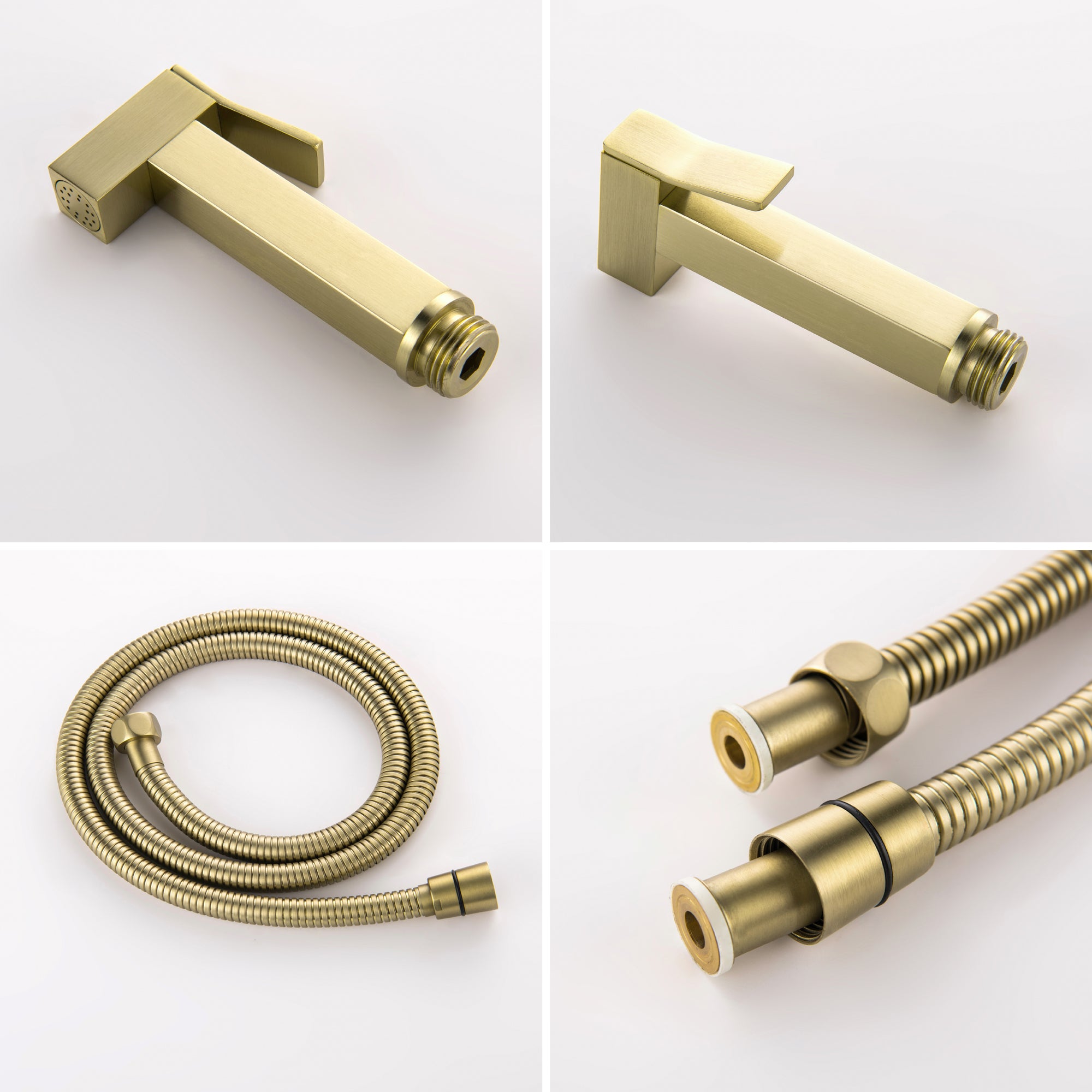 Boyel Living Wall Mount Single-Handle Bidet Faucet with Handle and Mixer Body-Boyel Living