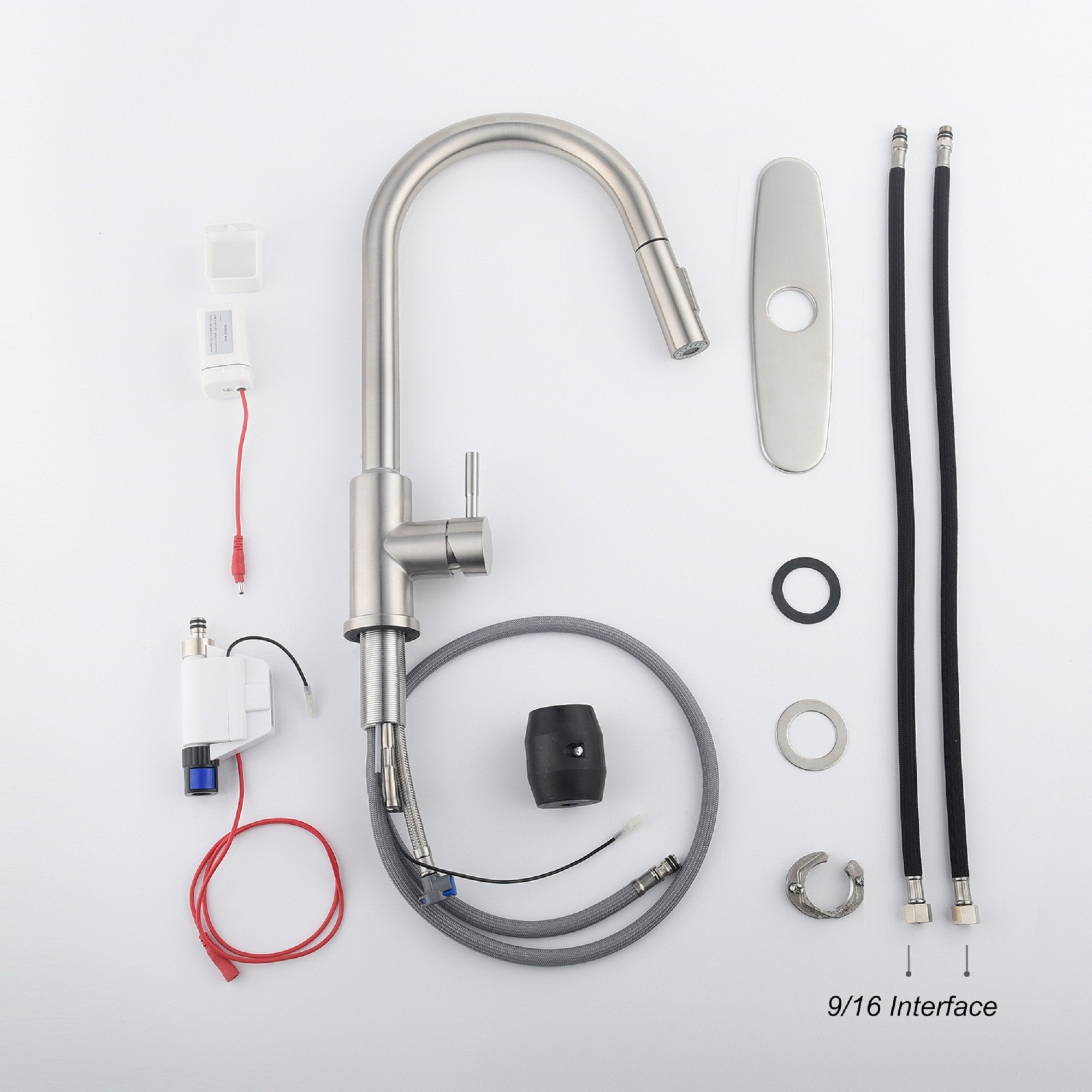 Touch Kitchen Faucet with Pull Down Sprayer-Boyel Living