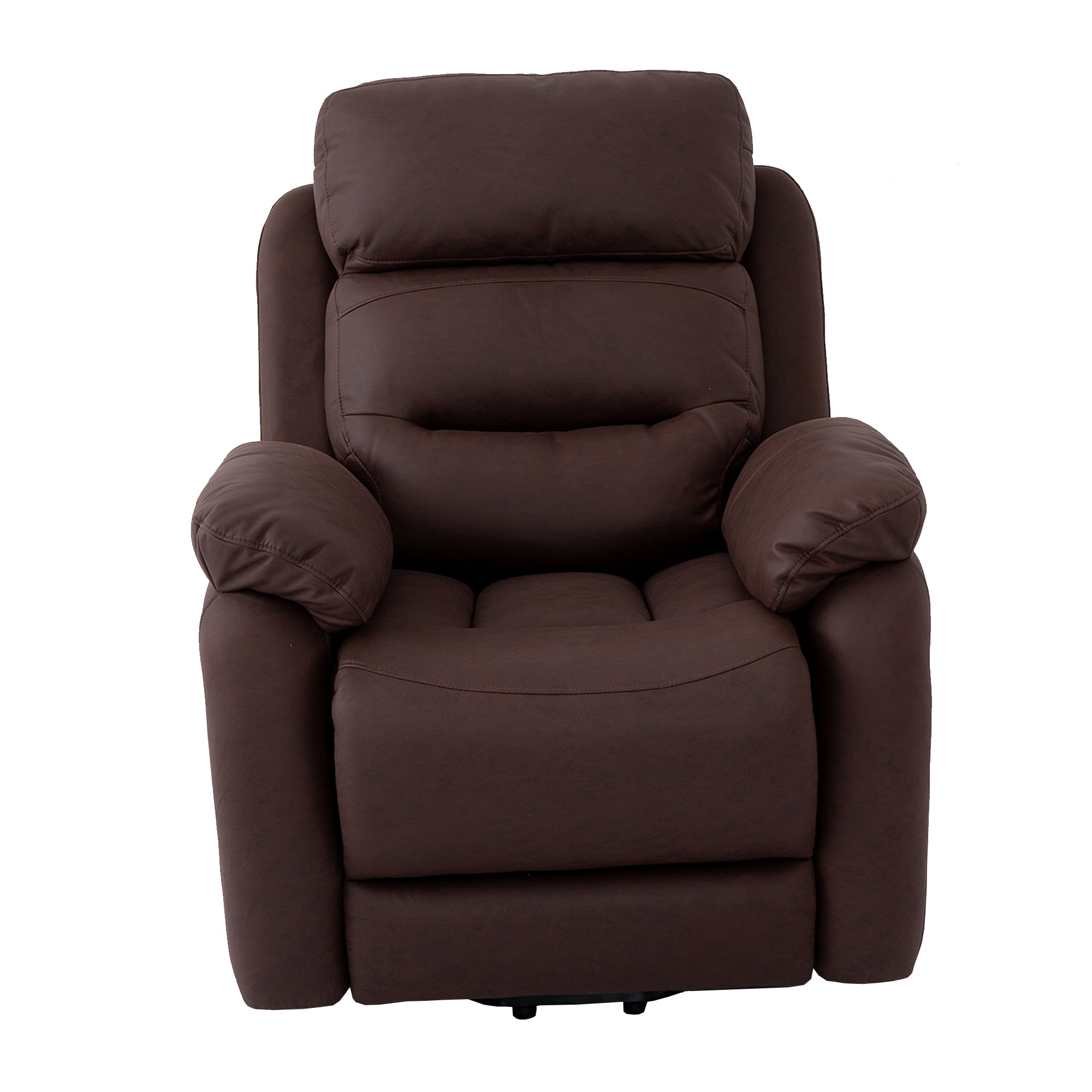 Power Lift Assist Standard Recliner with Storage and Overstuffed Pillows-Boyel Living