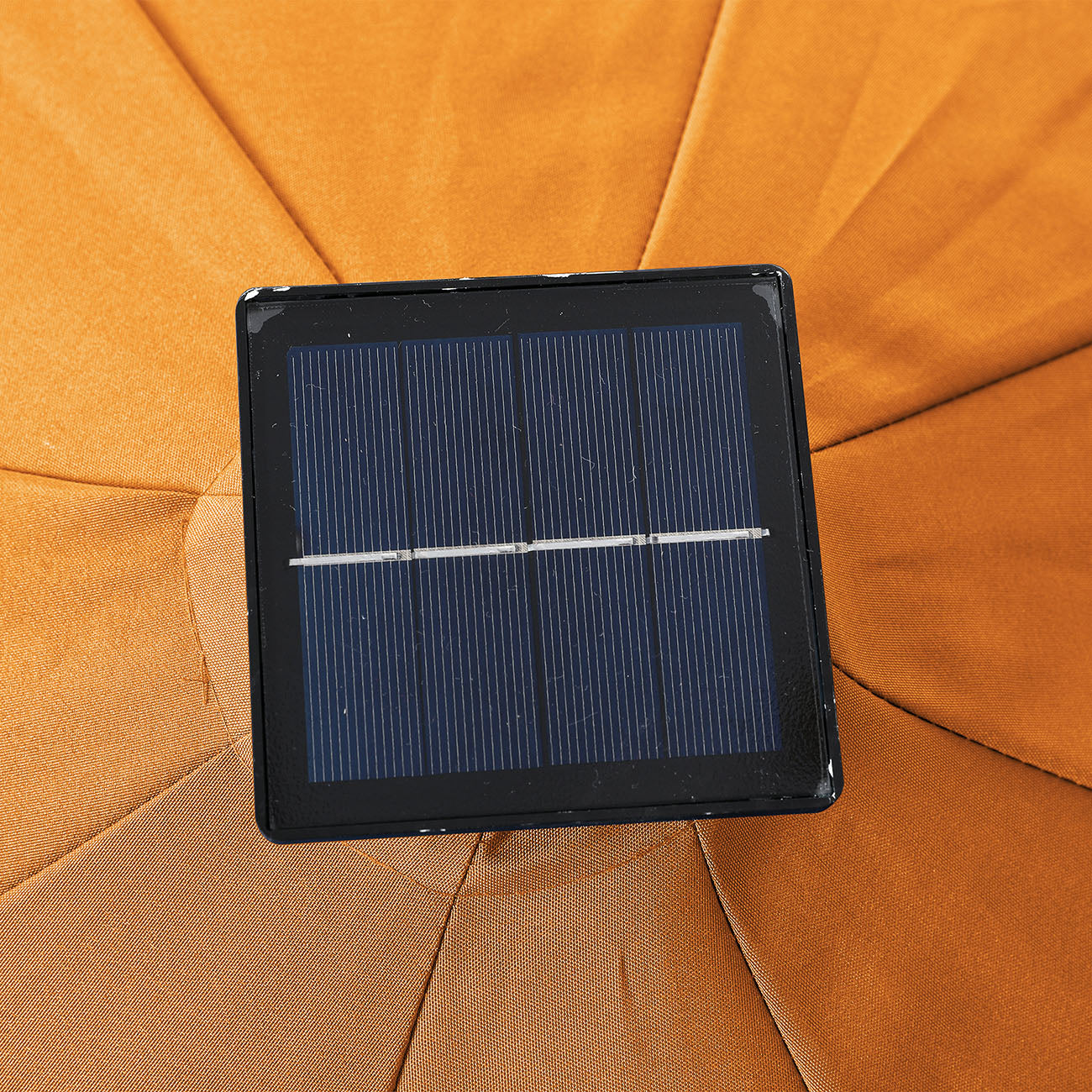 Boyel Living 11-Ft Market Patio Umbrella with LED (Orange)-Boyel Living