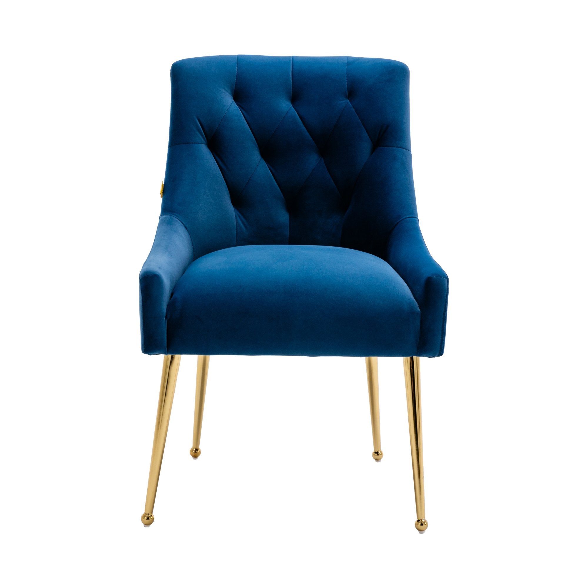 Boyel Living Tufted Velvet Upholstered Dining Chair, Velvet Side Chair, Accent Chair - Set of 2-Boyel Living