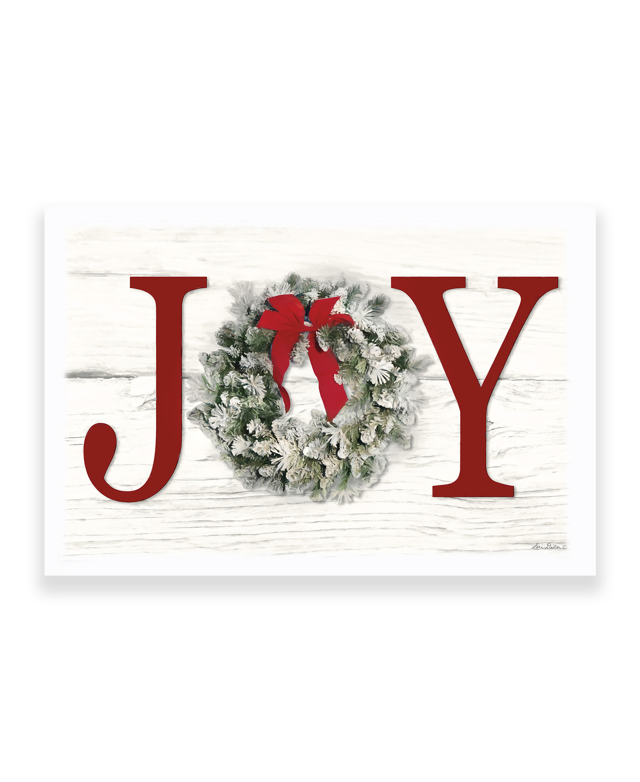 "Christmas Joy" by Lori Deiter, Ready to Hang Canvas Art