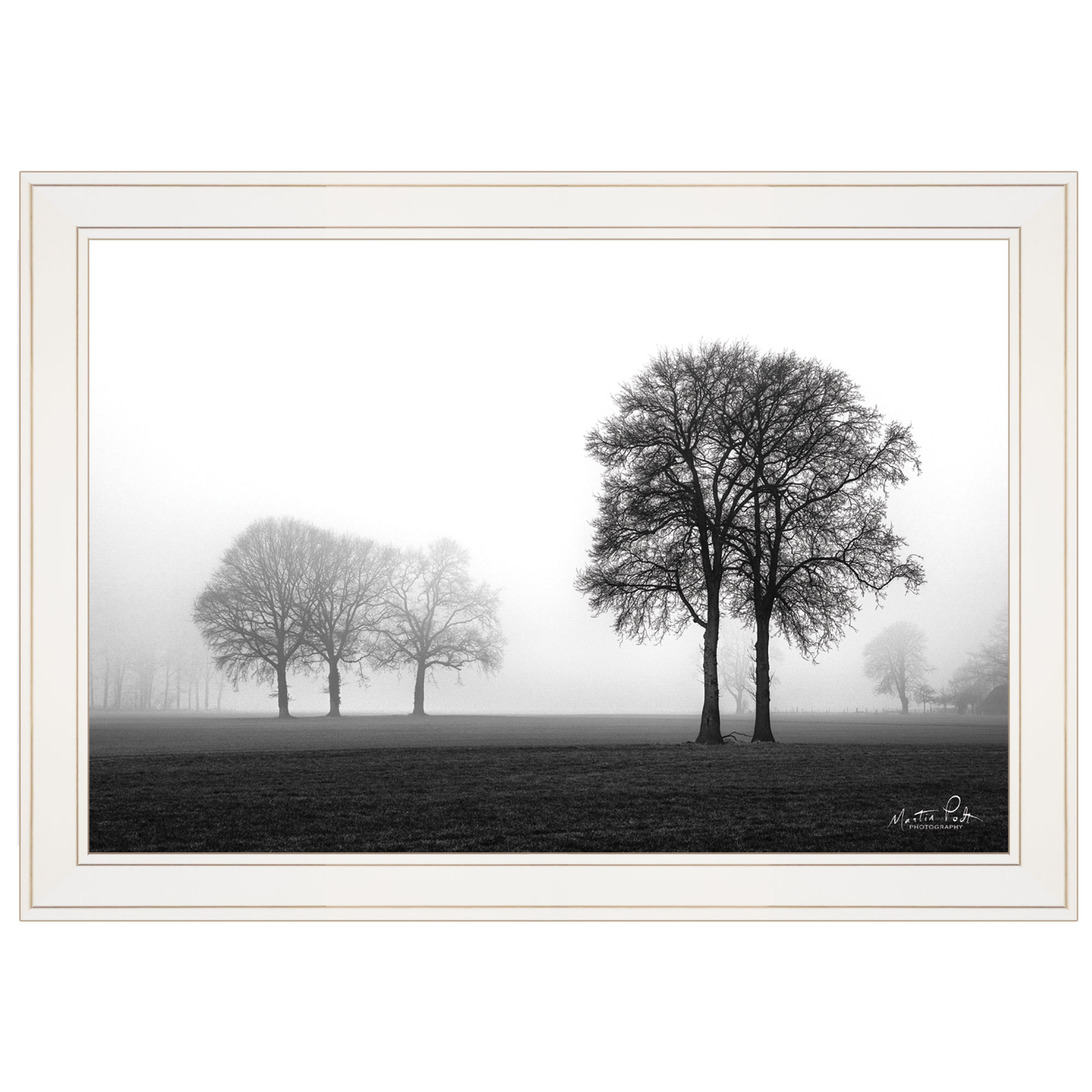 "Together Again" by Martin Podt, Ready to Hang Framed print, White Frame