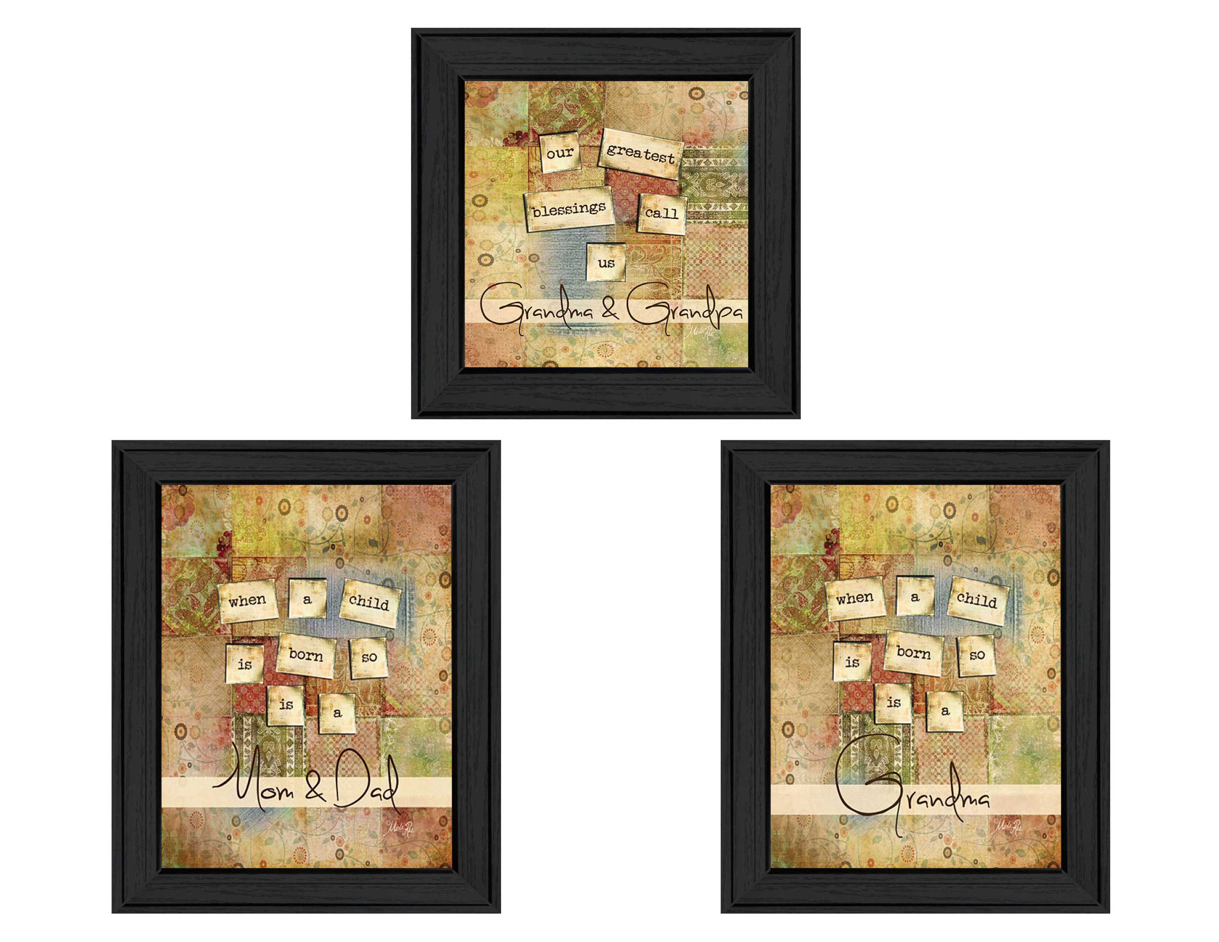 "Child" Collection By Marla Rae, Printed Wall Art, Ready To Hang Framed Poster, Black Frame
