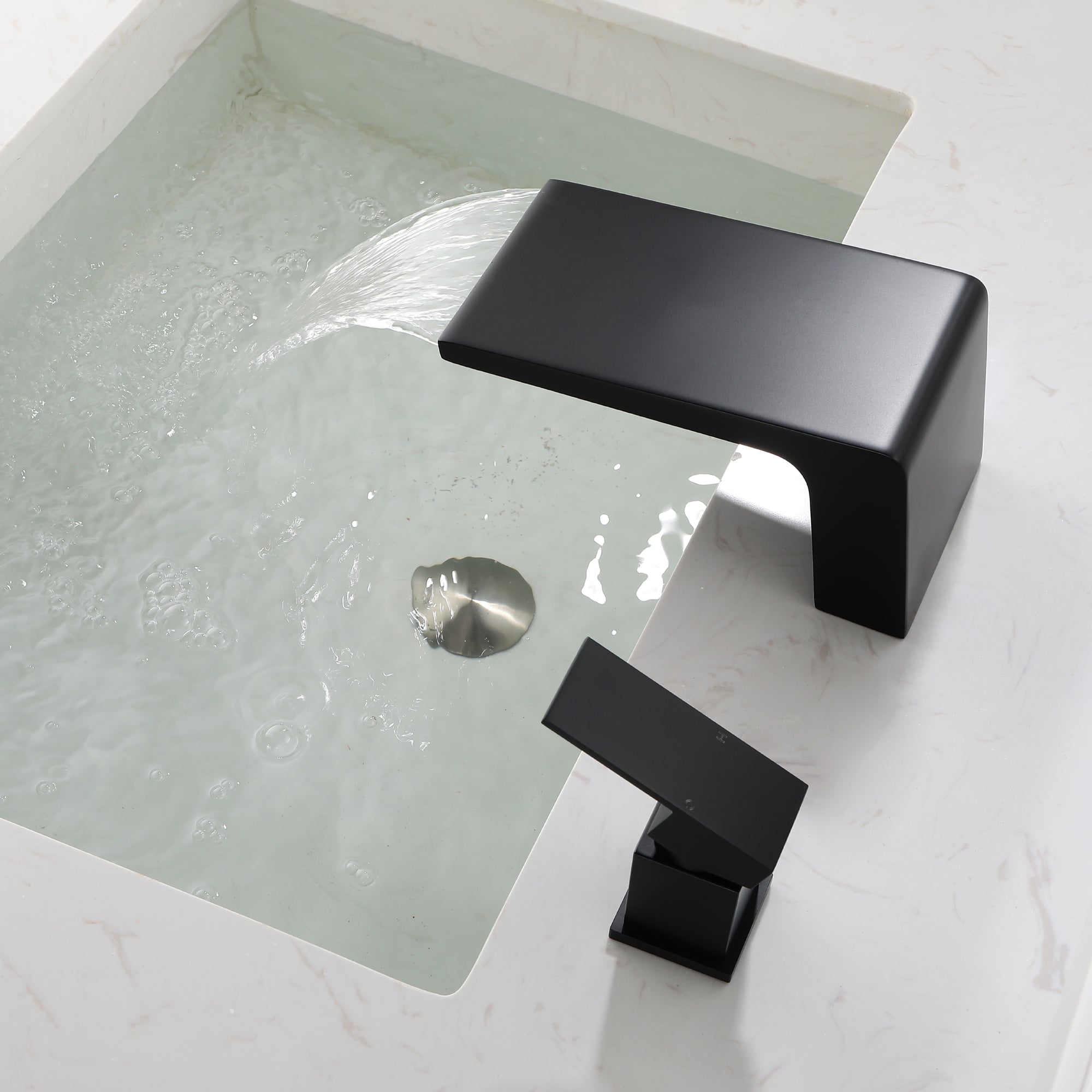 Boyel Living 8 in. Widespread Single Handle Bathroom Faucet with cUPC Hose-Boyel Living