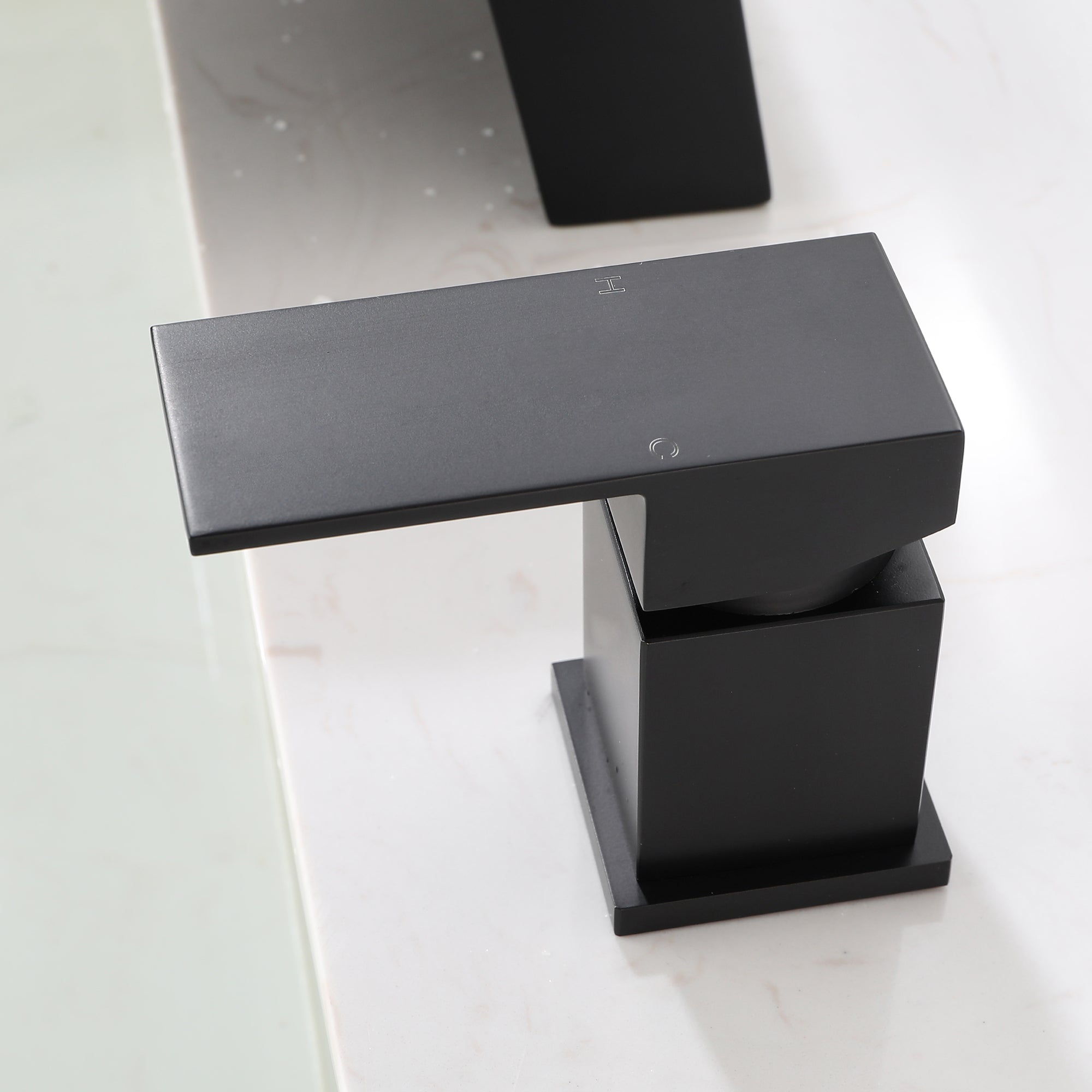 Boyel Living 8 in. Widespread Single Handle Bathroom Faucet with cUPC Hose in Matte Black-Boyel Living