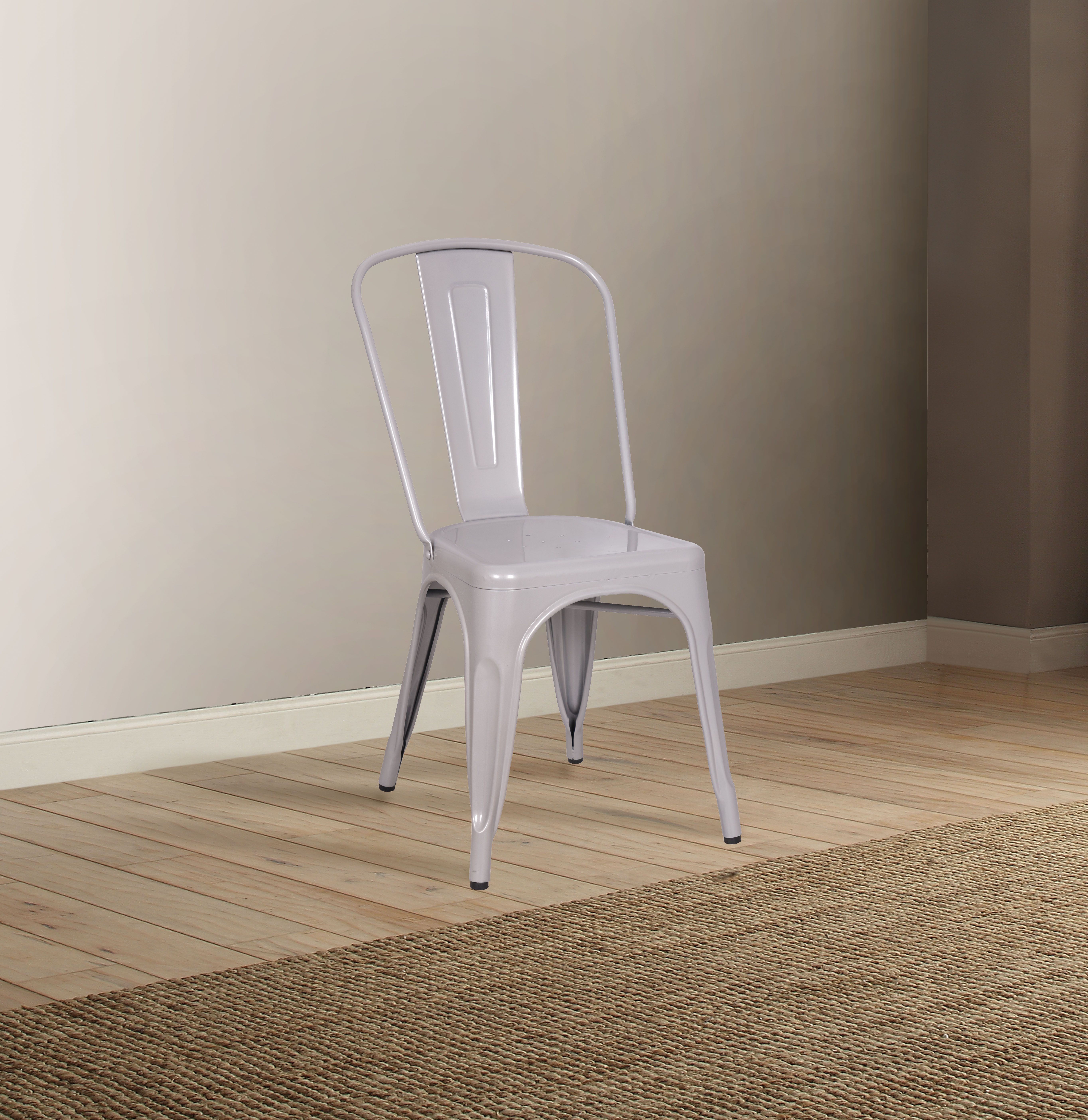 ACME Jakia Side Chair (Set-2) in Silver-Boyel Living