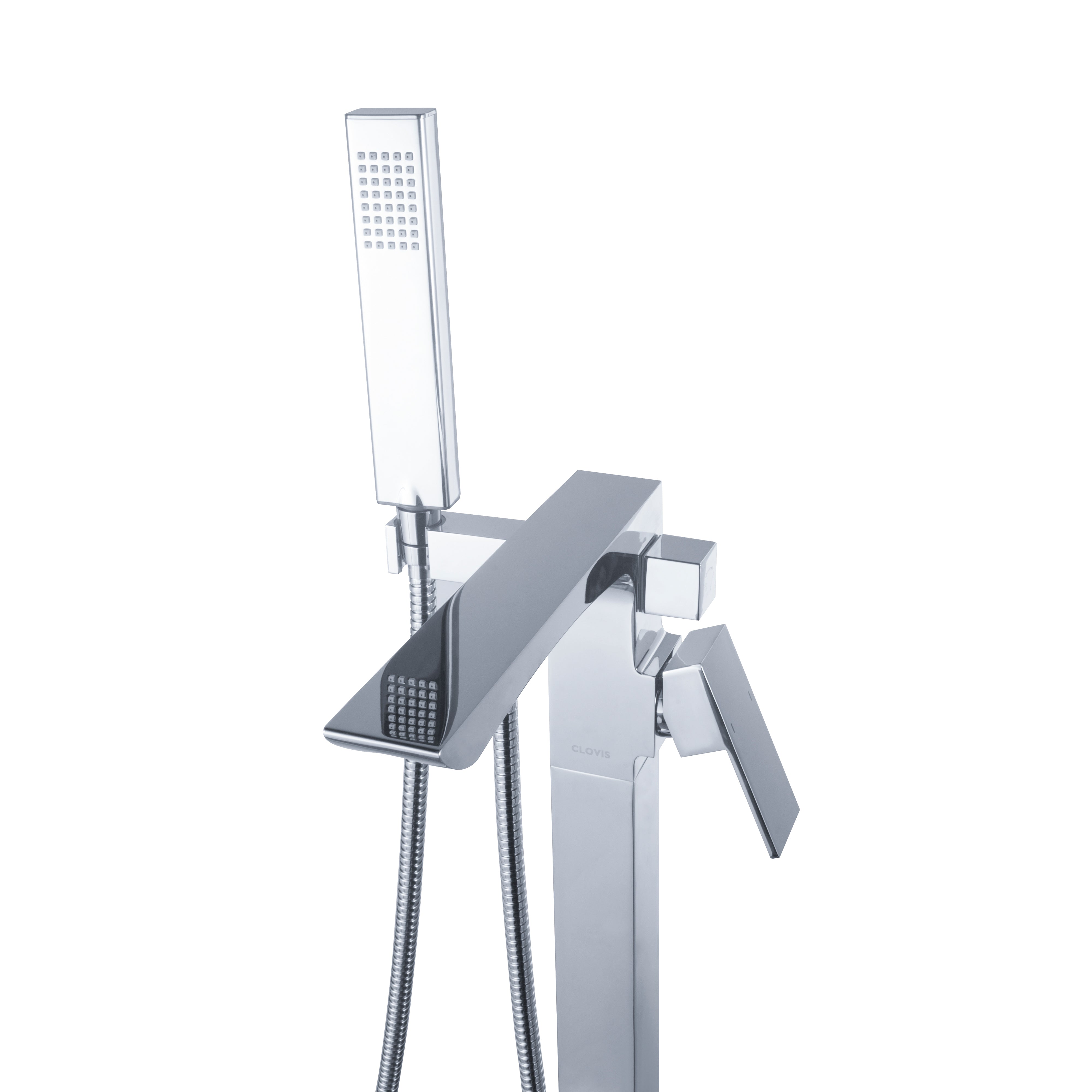 Single Handle Floor Mounted Freestanding Tub Filler-Boyel Living