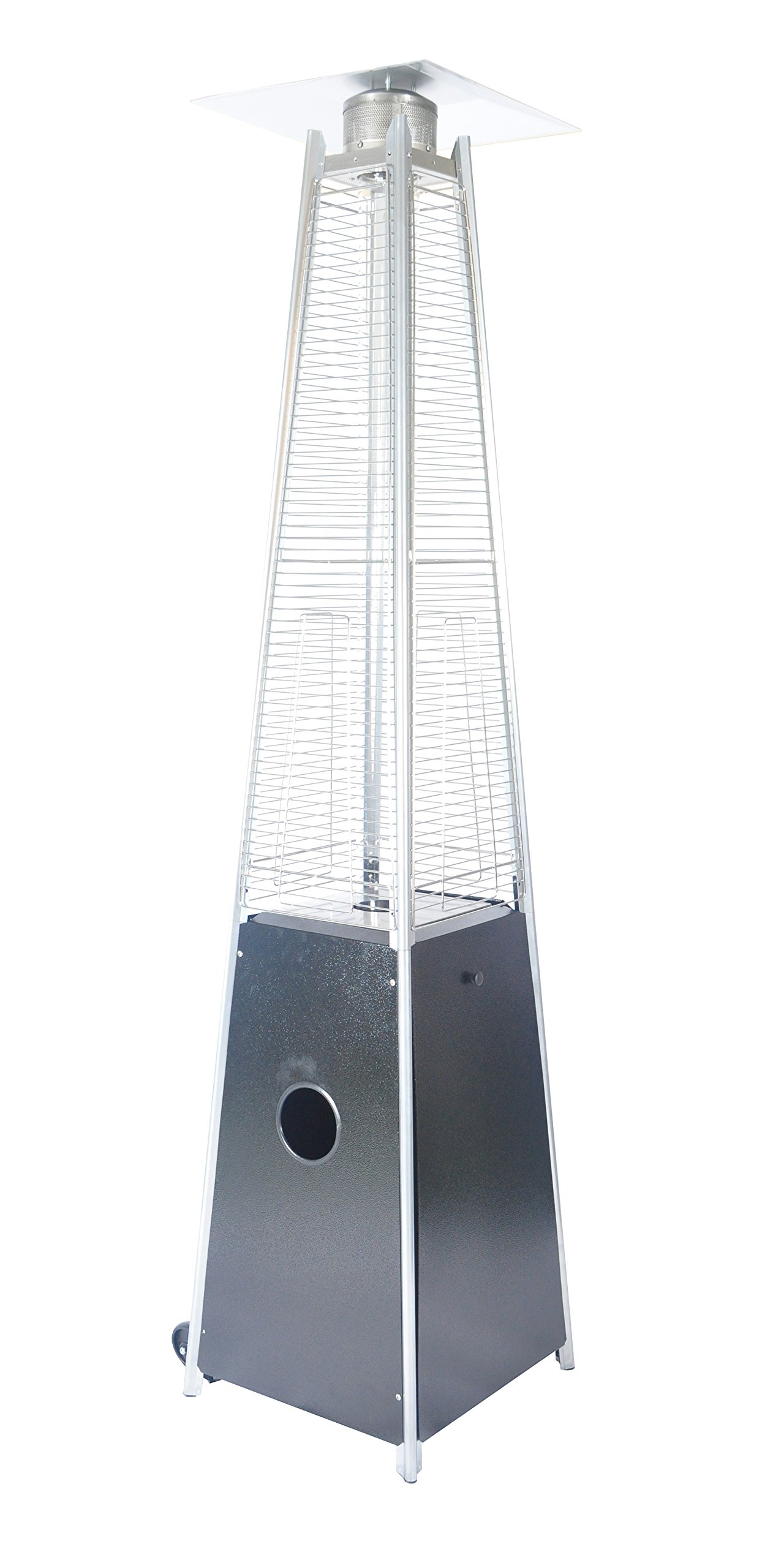 Quartz Glass Tube Patio Heater, Visual Flame Heater, 40000BTU-Boyel Living