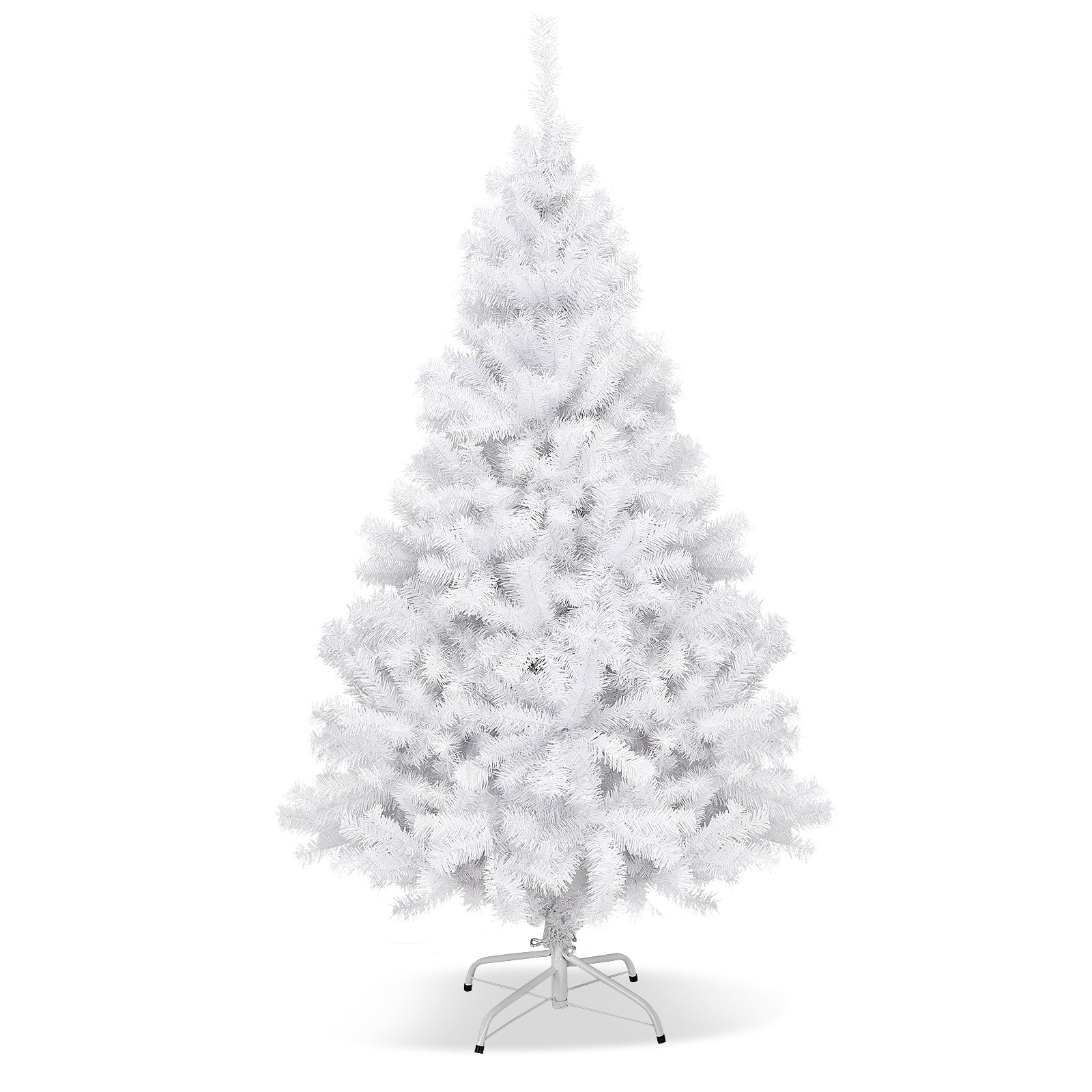 6' / 7.5' / 9' Hinged Artificial Christmas Tree with Metal Stand-Boyel Living