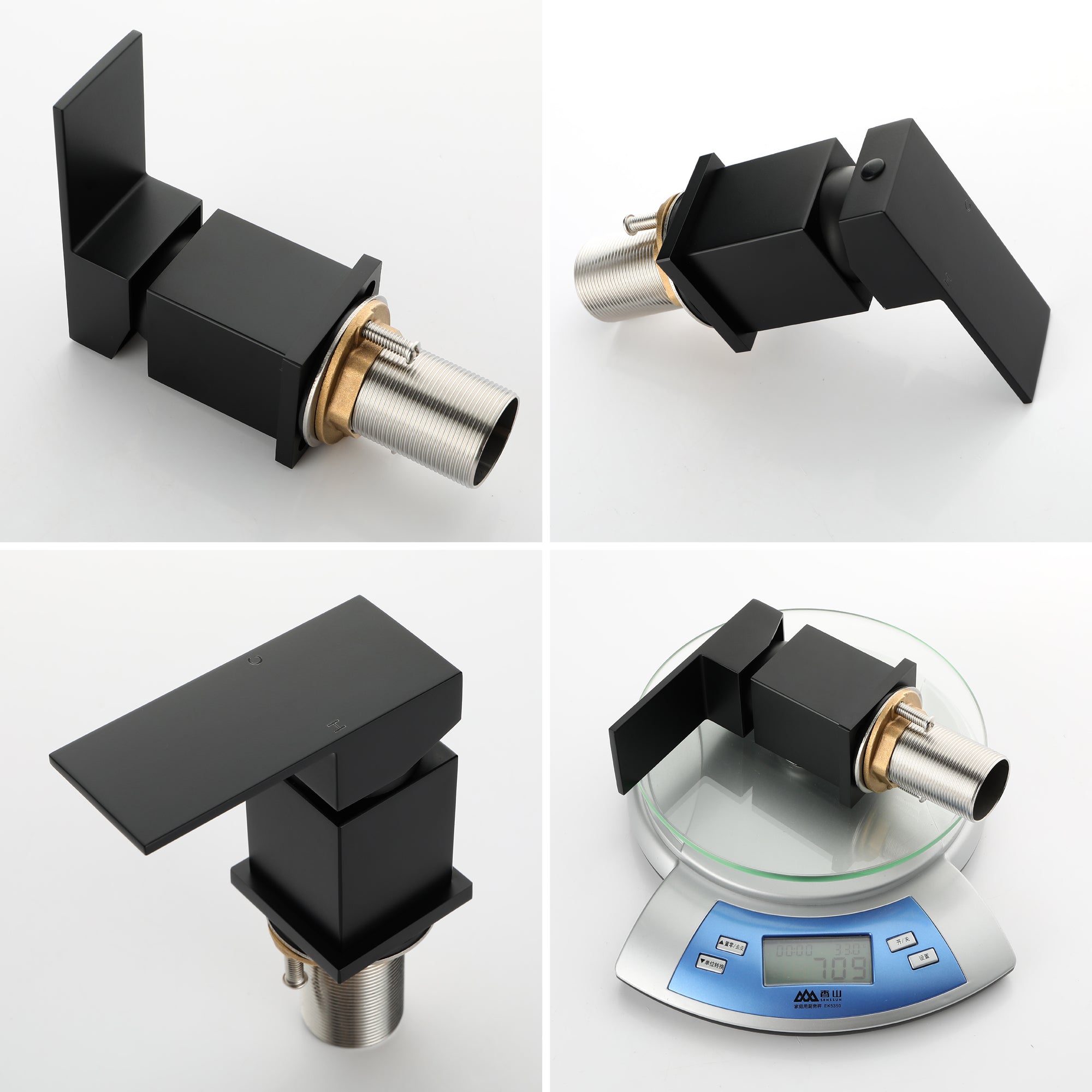 Boyel Living 8 in. Widespread Single Handle Bathroom Faucet with cUPC Hose-Boyel Living