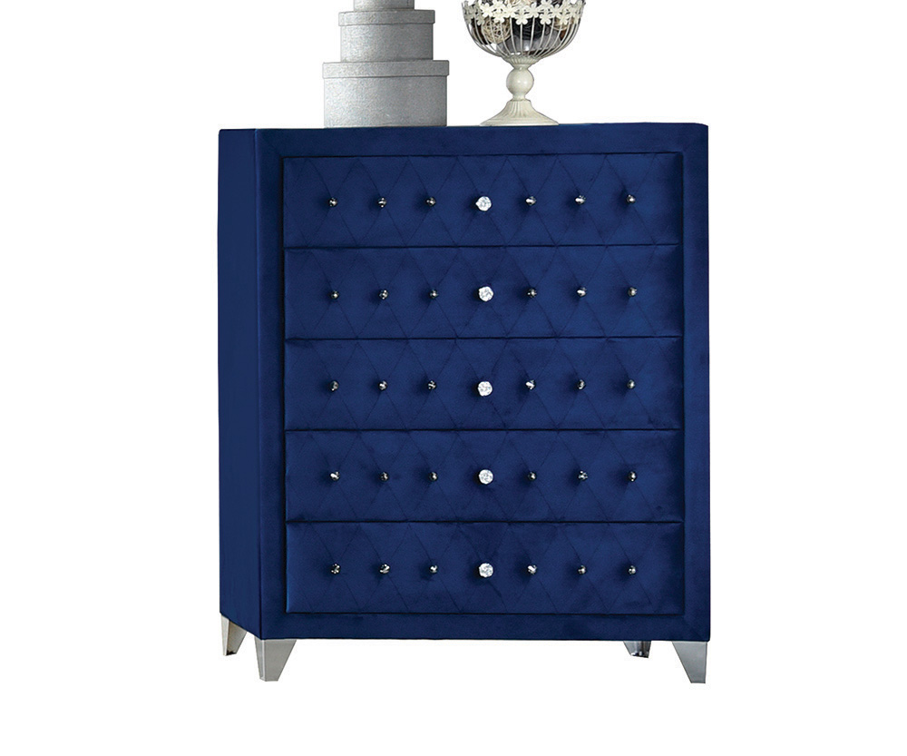 ACME Dante Chest, Blue Velvet