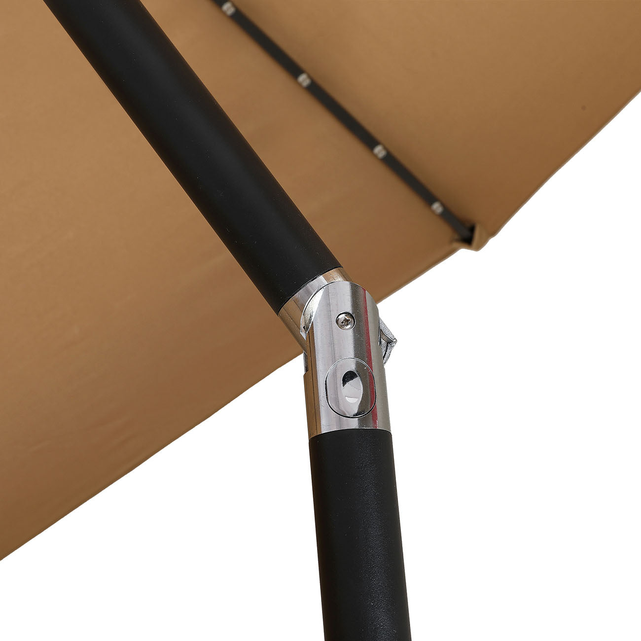 Boyel Living 10-ft Patio Umbrella with LED Lights (Tan)-Boyel Living