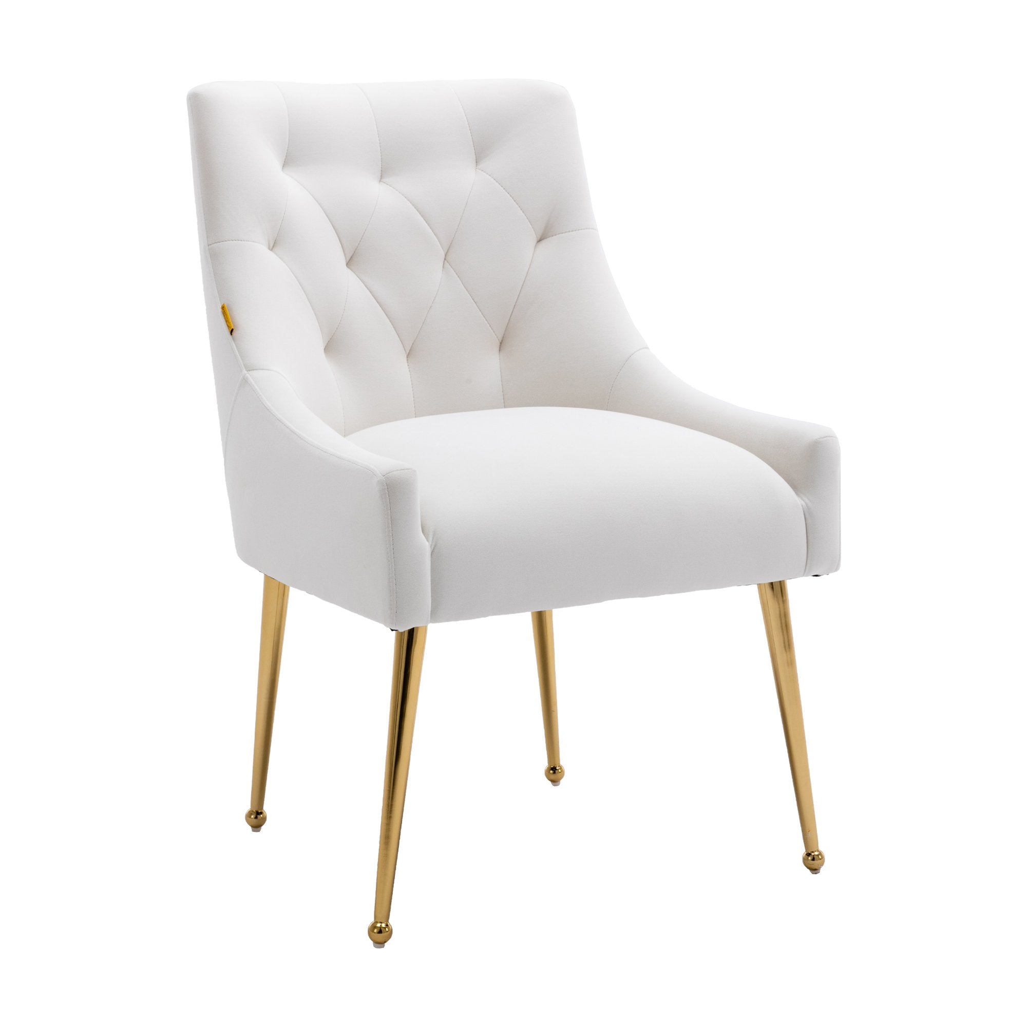 Boyel Living Tufted Velvet Upholstered Dining Chair, Velvet Side Chair, Accent Chair - Set of 2-Boyel Living