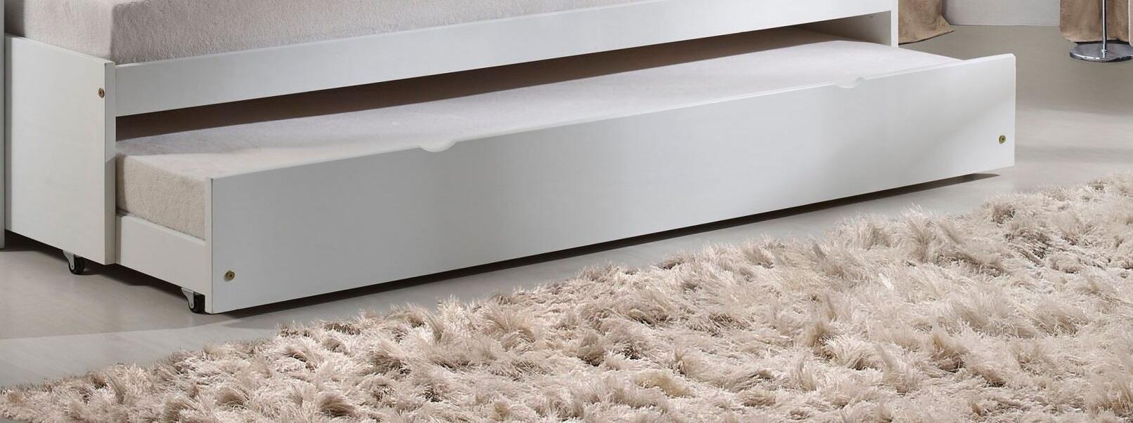 ACME Cominia Daybed  Trundles in White-Boyel Living