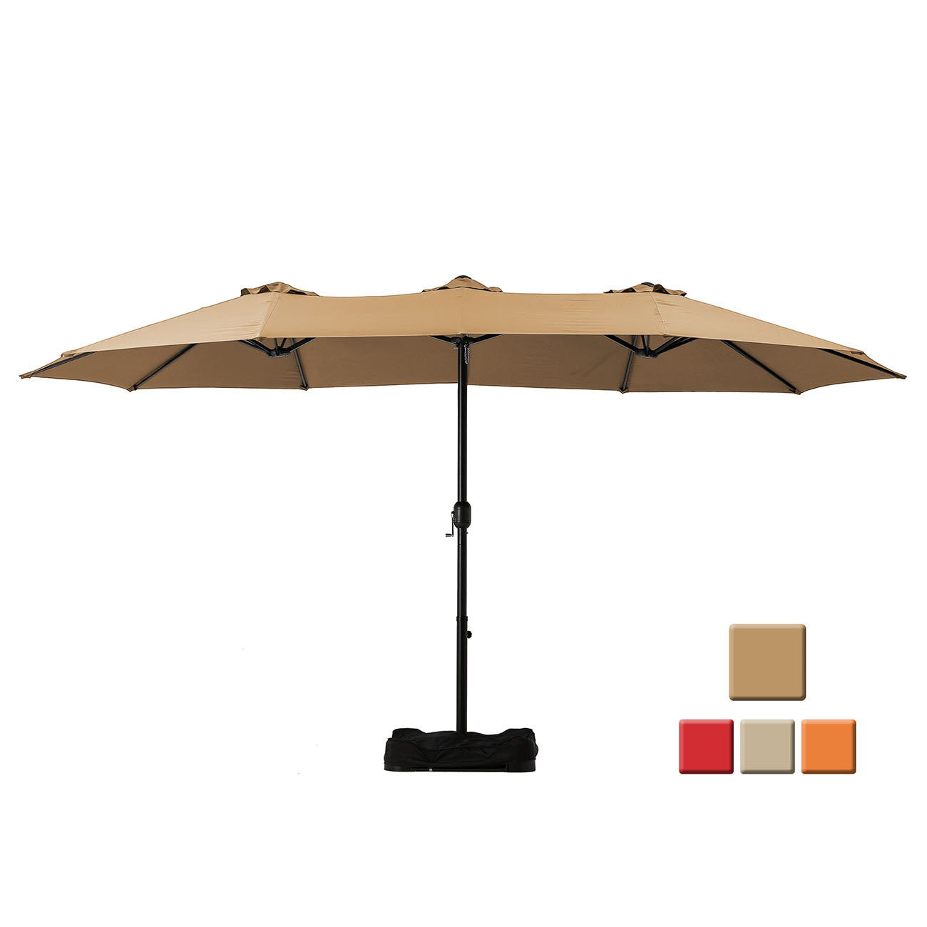 Boyel Living 15ft Patio Maket Umbrella with base -Boyel Living