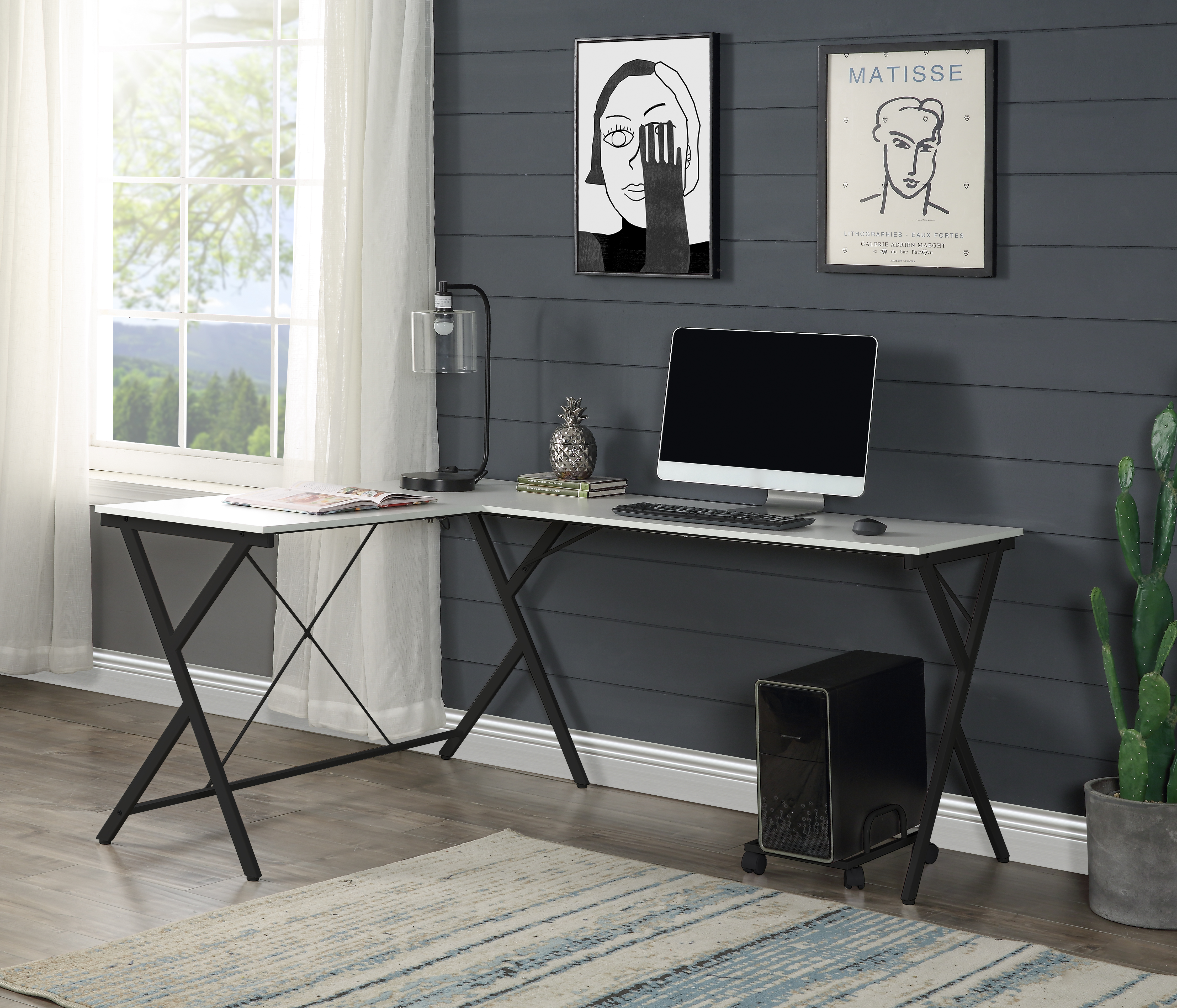 ACME Dazenus Computer Desk in Black Finish-Boyel Living
