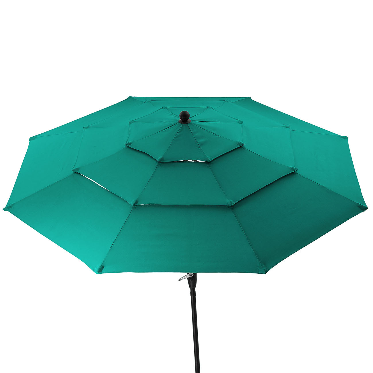 Boyel Living 10ft Patio Umbrella with Double Air Vent (Turquoise)-Boyel Living