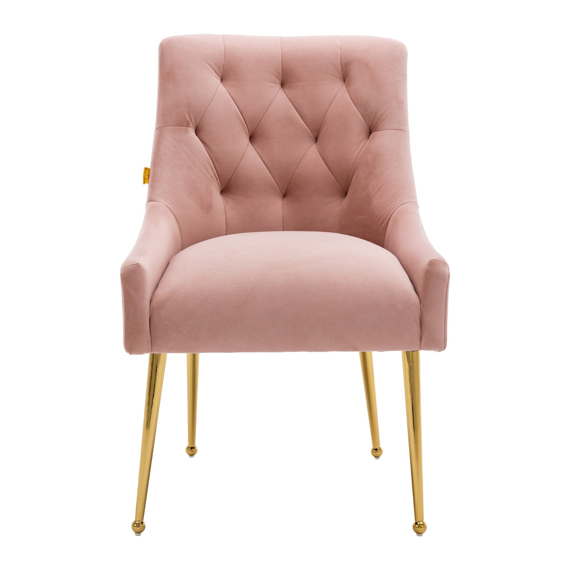 Boyel Living Tufted Velvet Upholstered Dining Chair, Velvet Side Chair, Accent Chair - Set of 2-Boyel Living