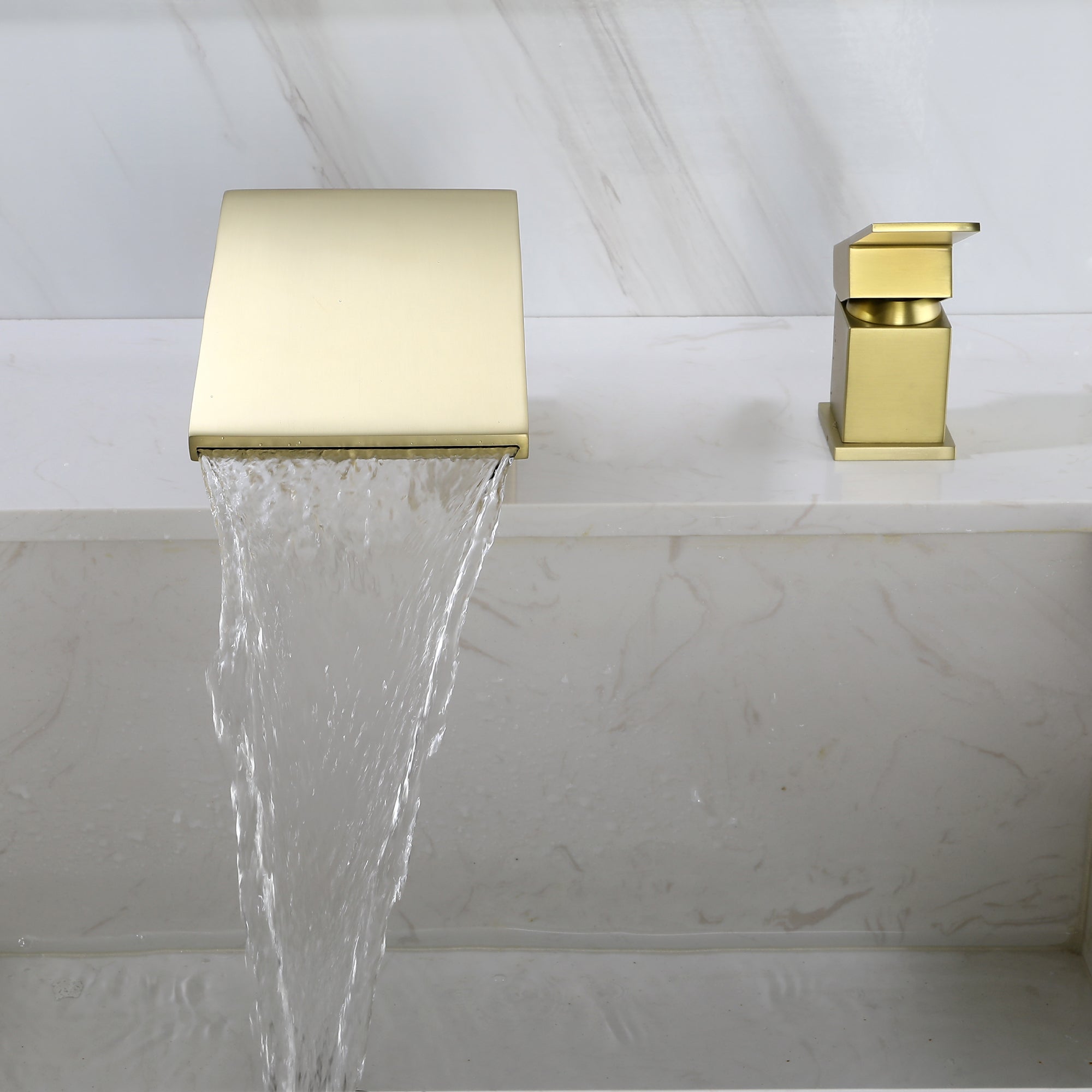 Boyel Living 8 in. Widespread Single Handle Bathroom Faucet with cUPC Hose-Boyel Living