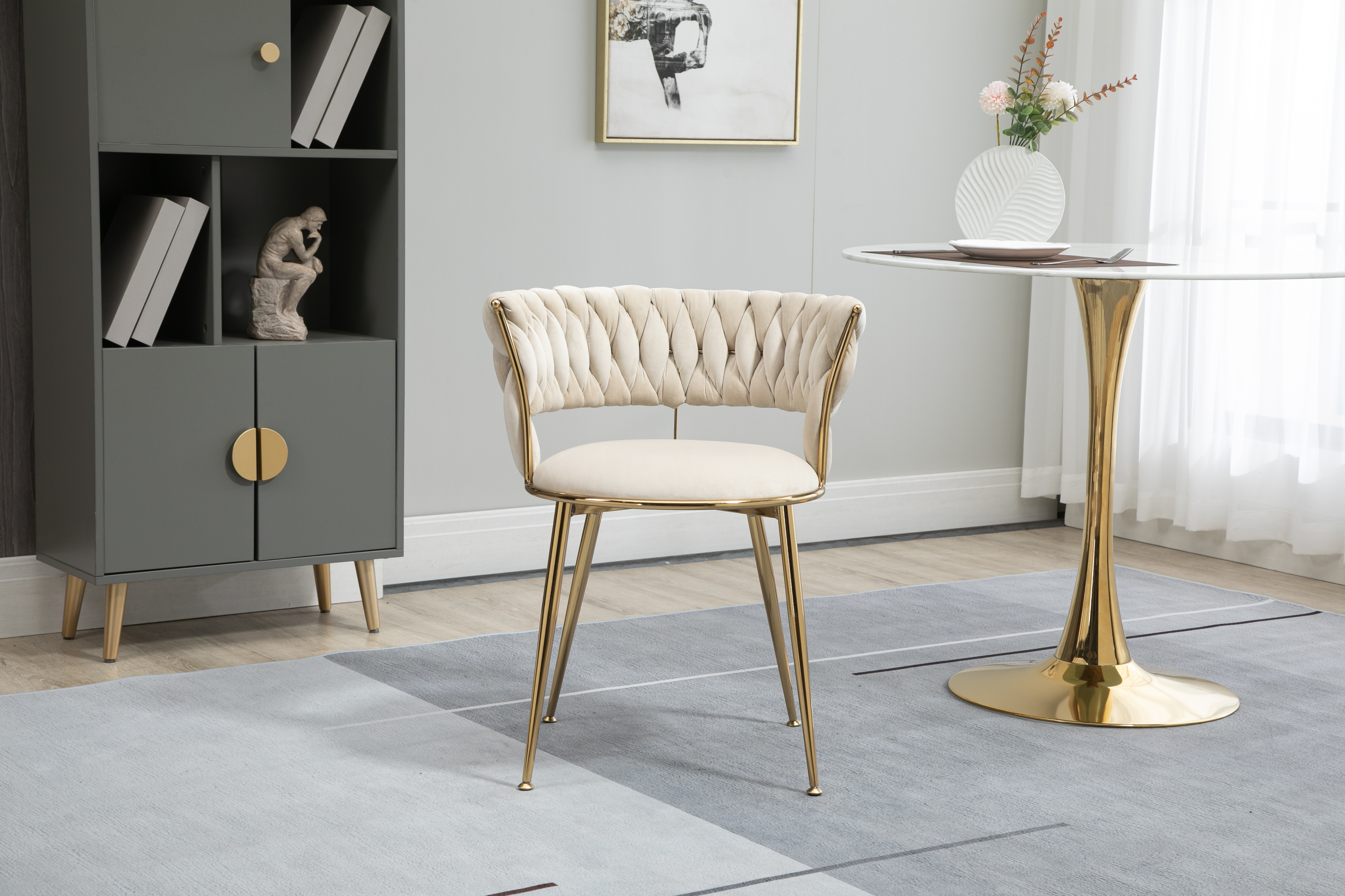 Dunelm kendall chair online mink