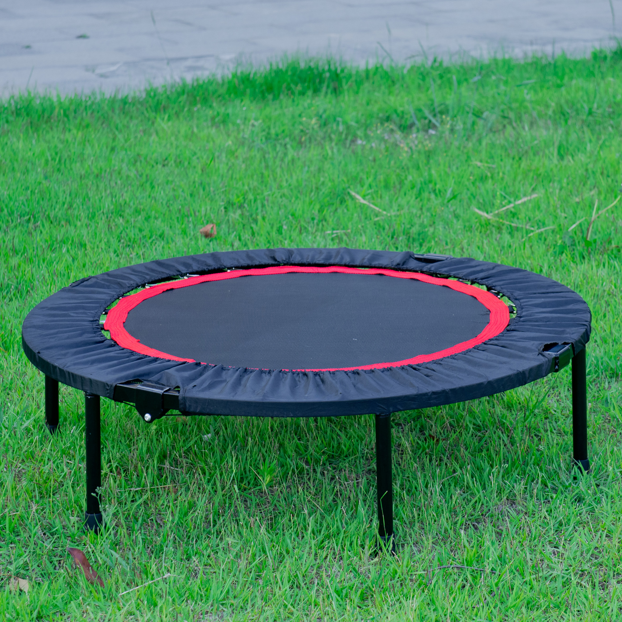 40 Inch Mini Exercise Trampoline for Adults or Kids - Indoor Fitness Rebounder Trampoline with Safety Pad | Max-Boyel Living