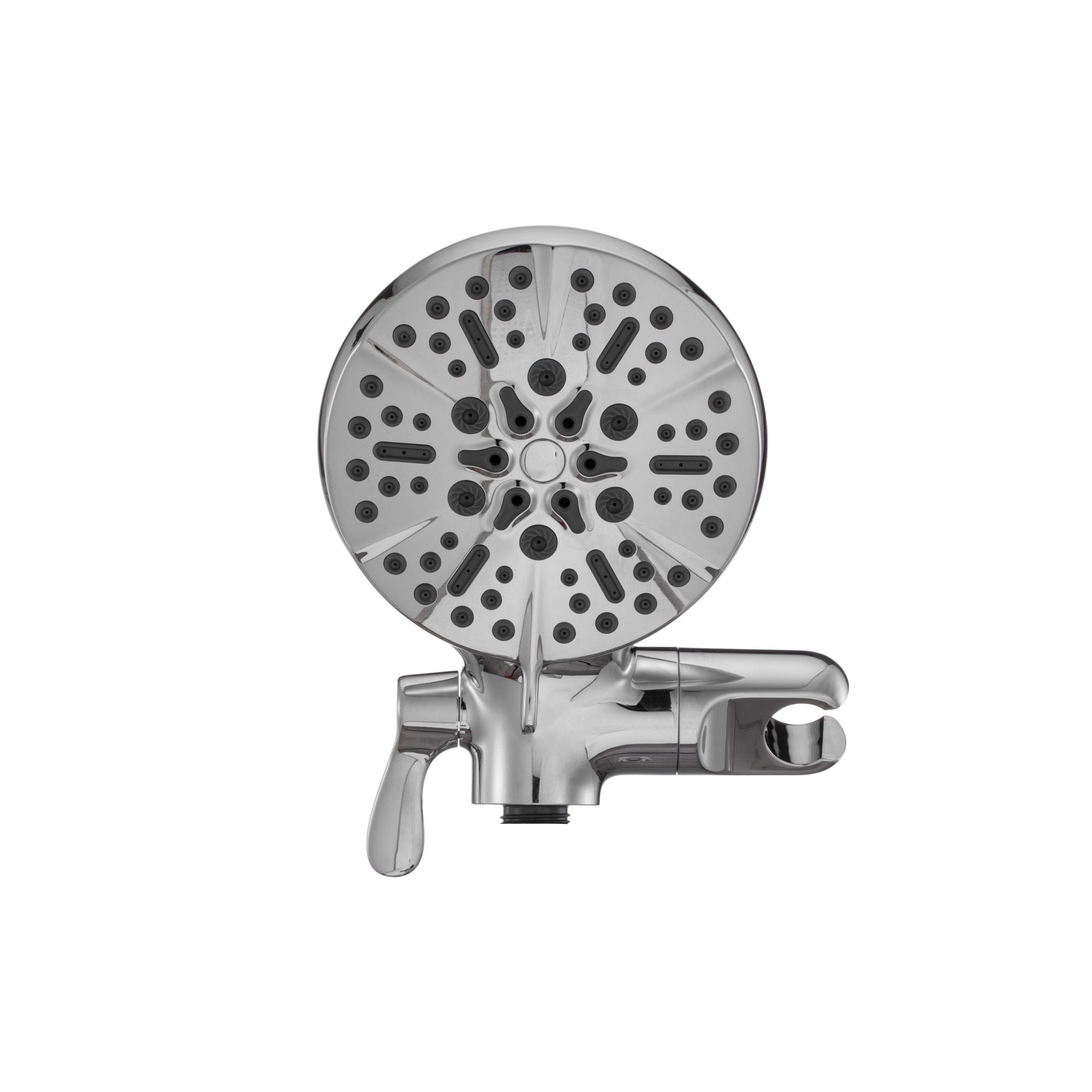 5-Spray Patterns 5 in. Wall Mount Dual Shower Heads and Handheld Shower Head-Boyel Living