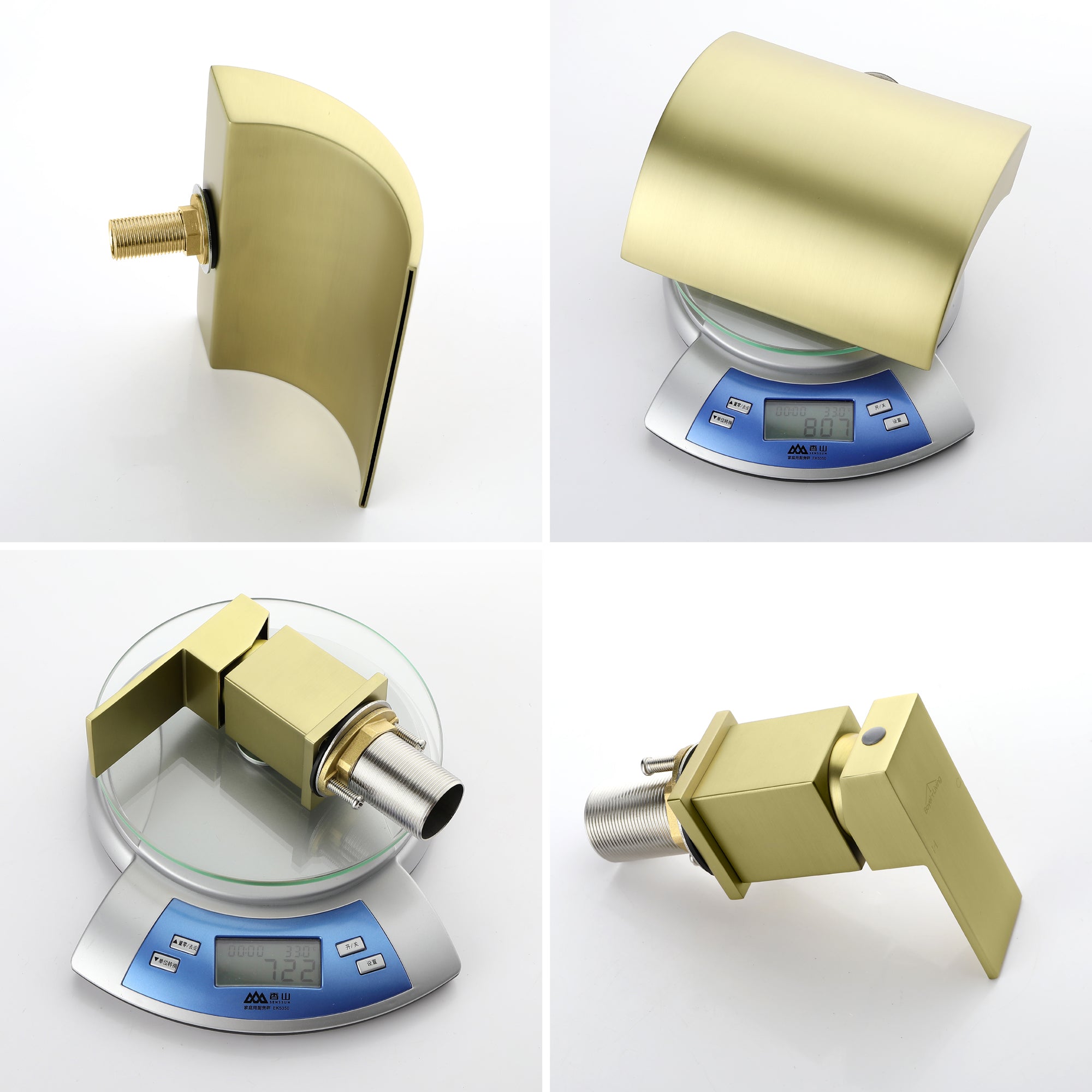 Boyel Living Tub Deck Mount Roman Tub Faucet with Hand Shower and Water Suply Hose-Boyel Living