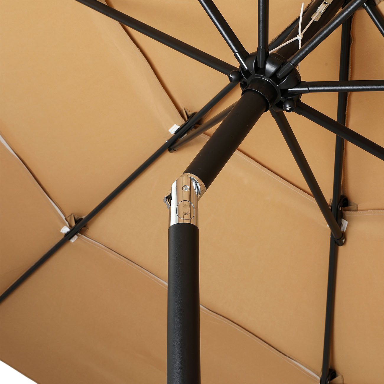 Boyel Living 10ft Patio Umbrella with Double Airvent (Beige)-Boyel Living