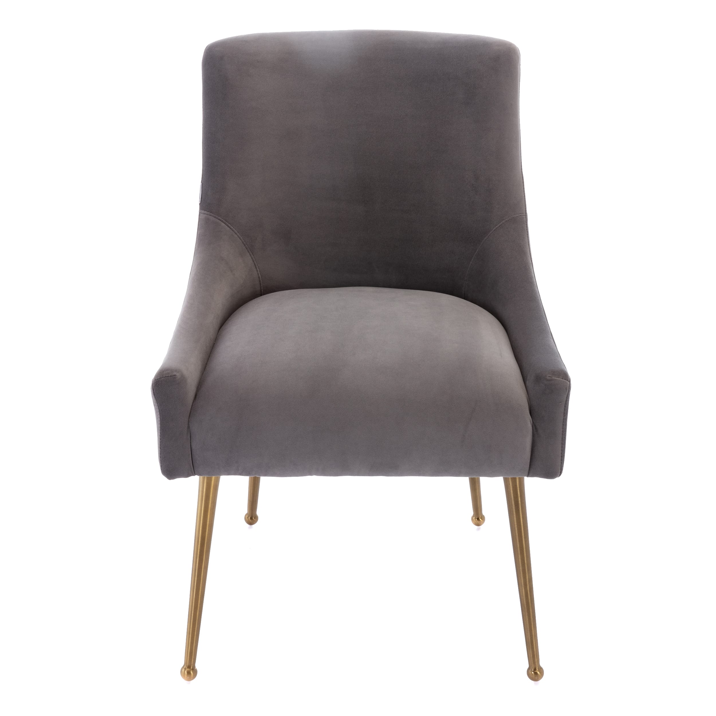 Velvet Dining Chair, Accent Side Chair With Adjustable Foot Nails, Set of 2-Boyel Living