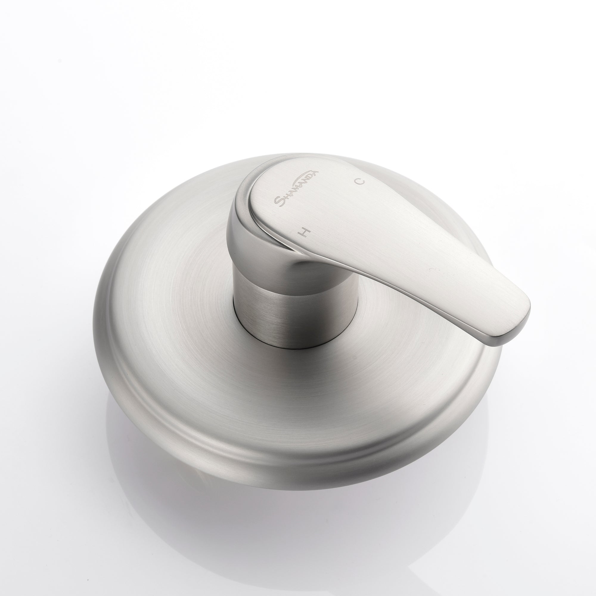 Boyel Living 1-Spray Patterns with 3.4 GPM 9 in. Wall Mount Rain Fixed Shower Head with Single Lever Handle and Valve-Boyel Living