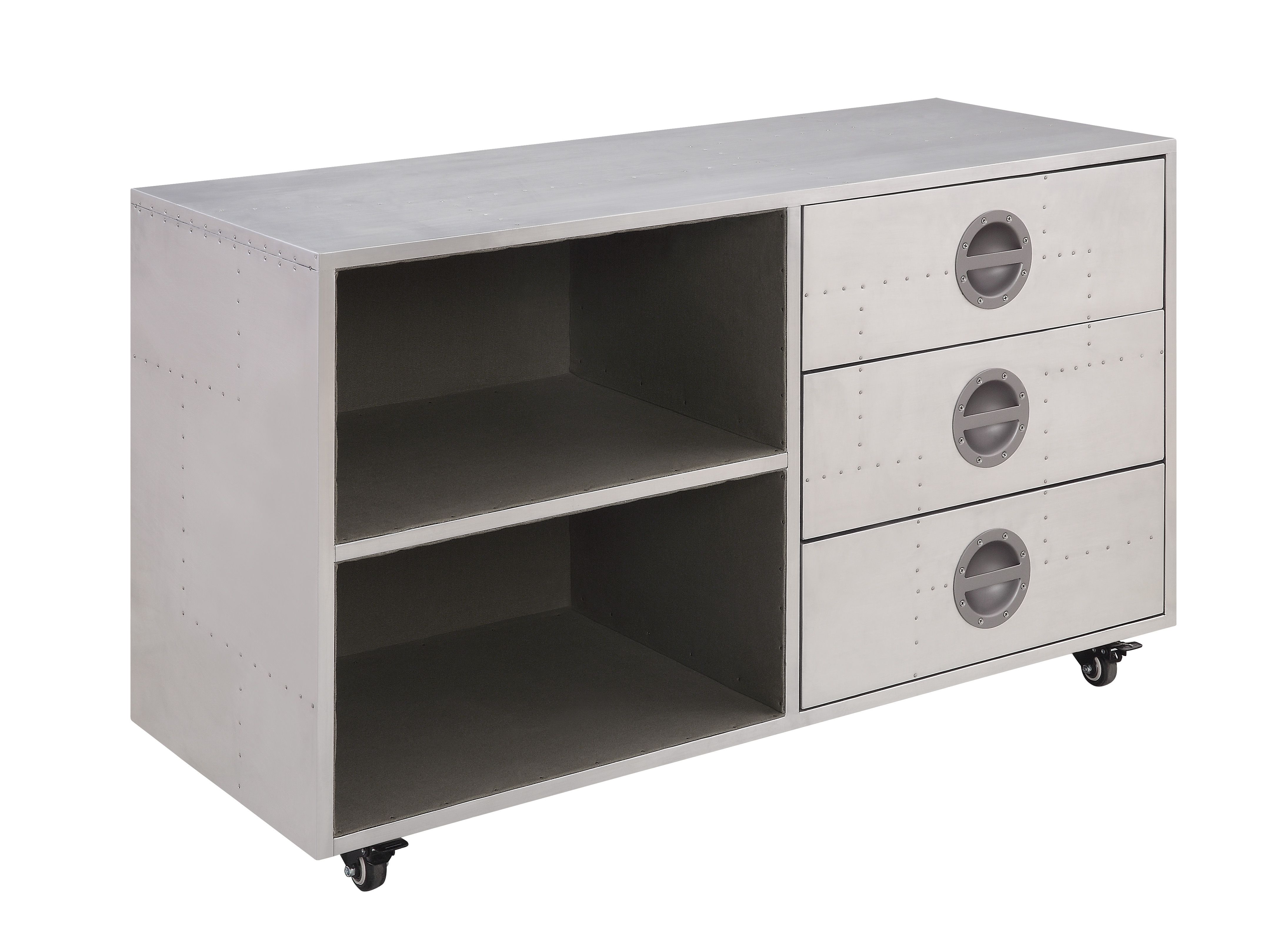 ACME Brancaster Cabinet, Aluminum-Boyel Living