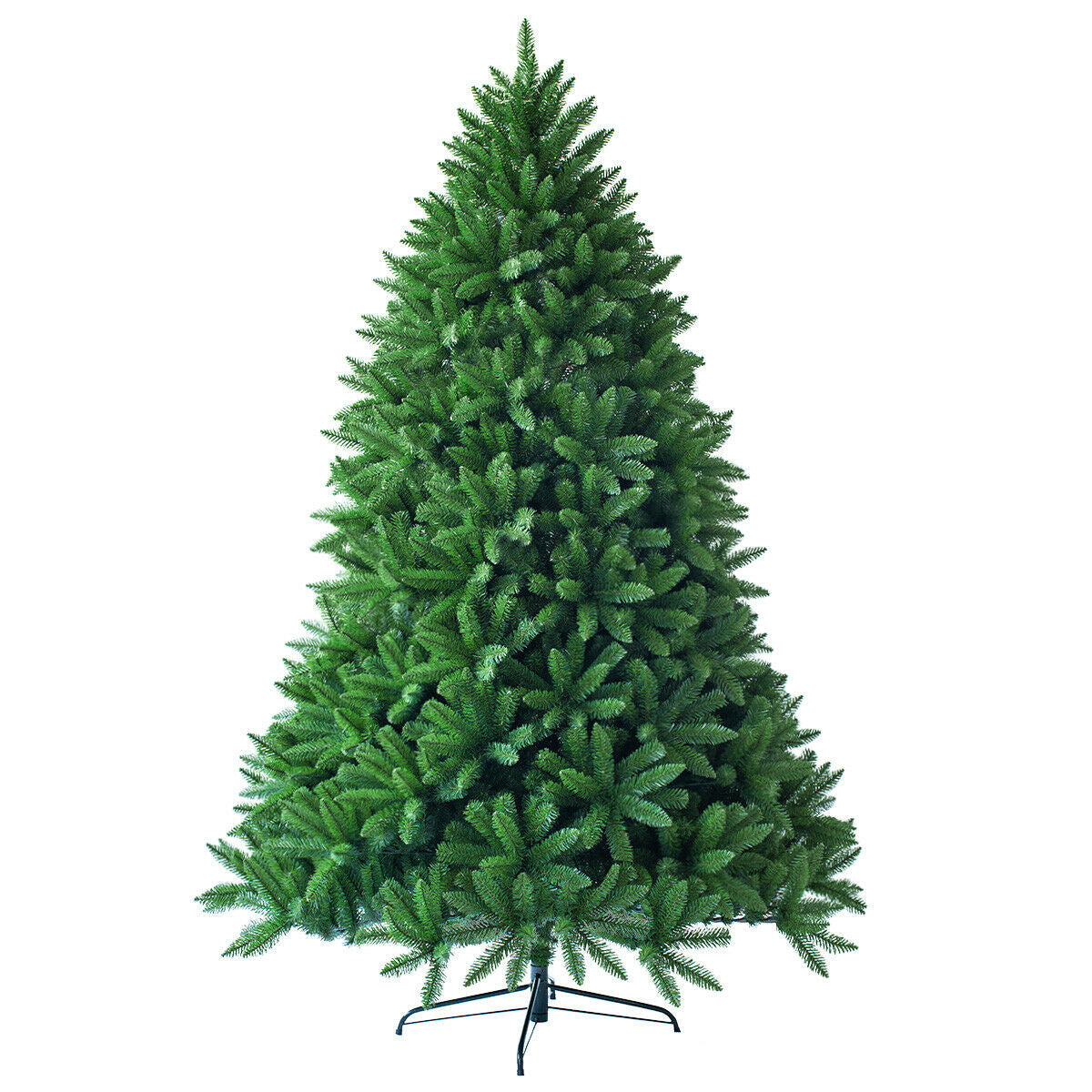 6 Feet Unlit Artificial Christmas Tree with 1250 Branch Tips-Boyel Living