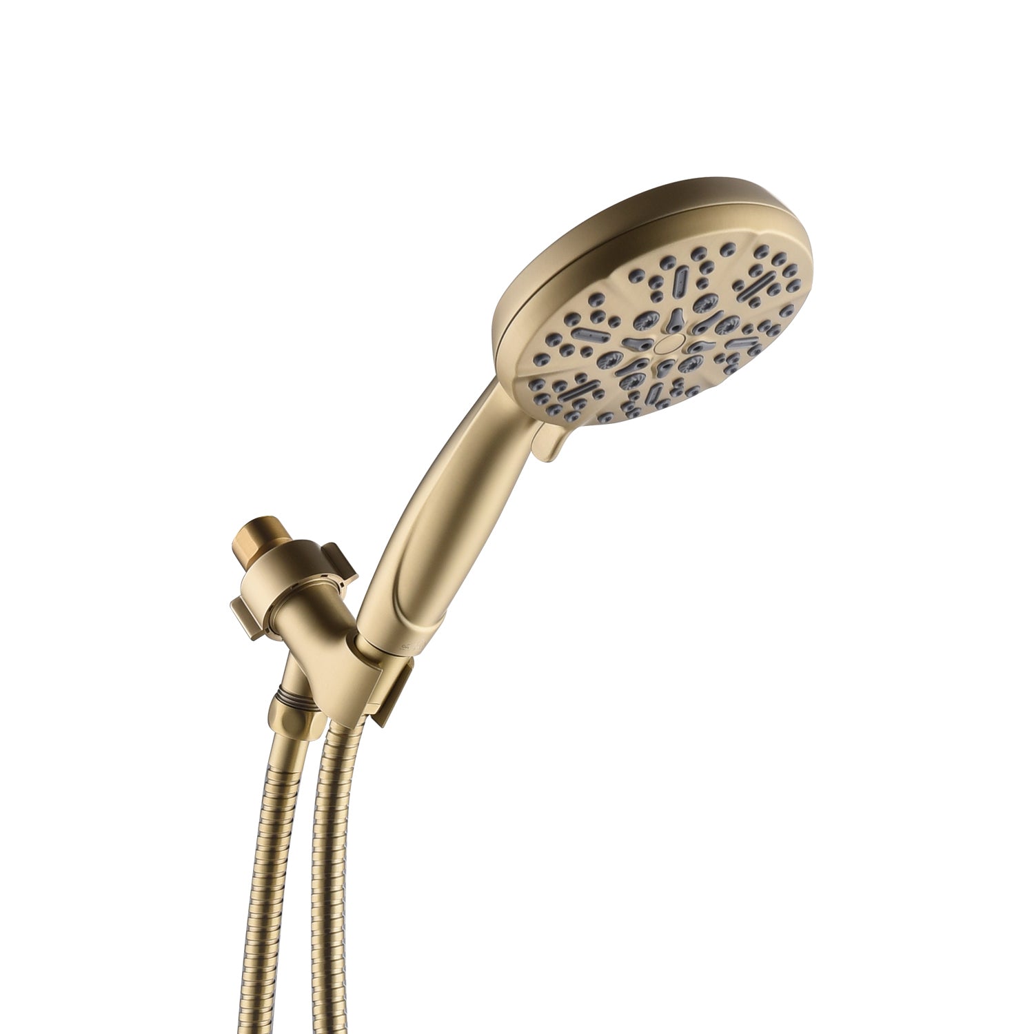 5-Spray Patterns 5 in. High Pressure Wall Mount Handheld Shower Head-Boyel Living