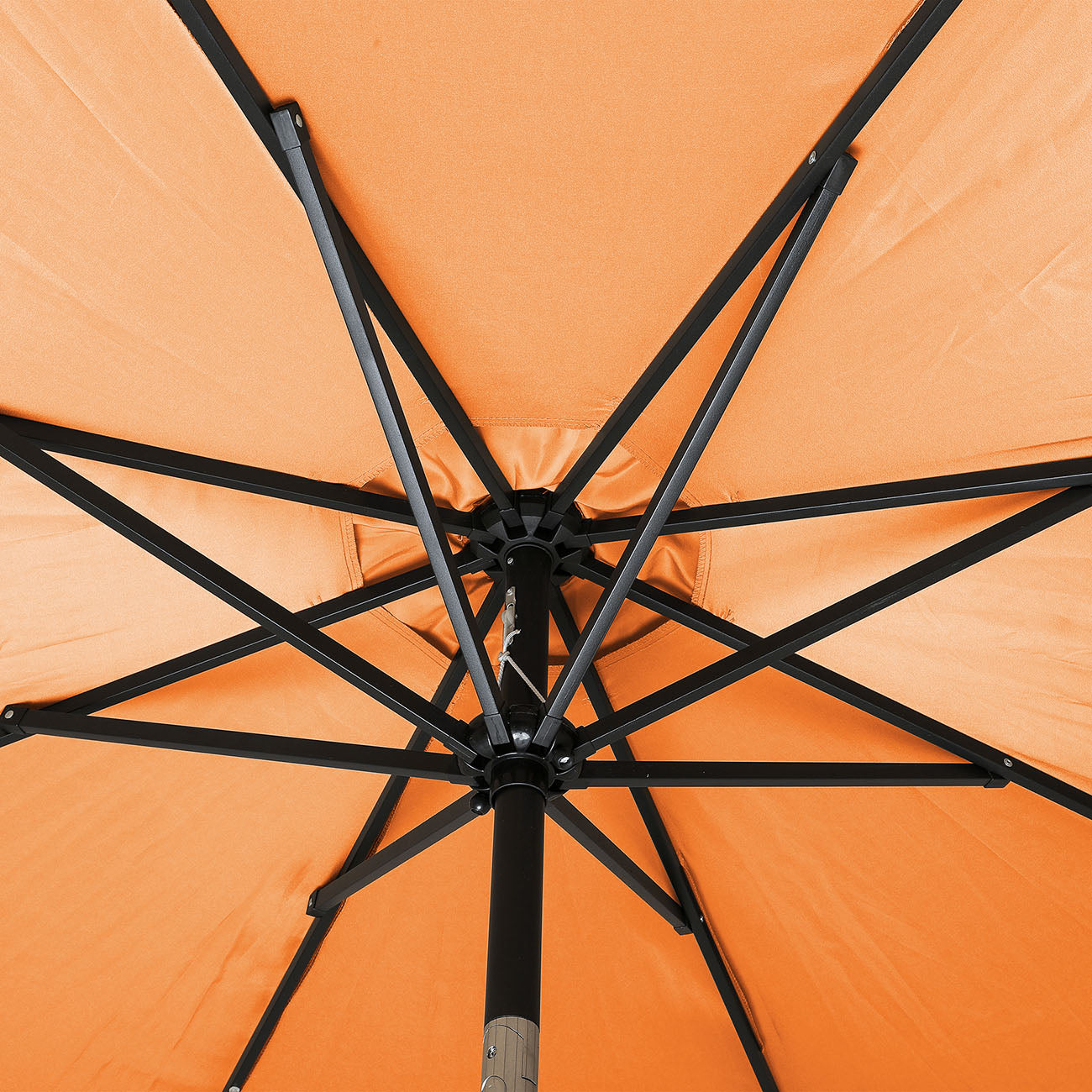 Boyel Living 10-ft Patio Umbrella with LED Lights (Orange)-Boyel Living