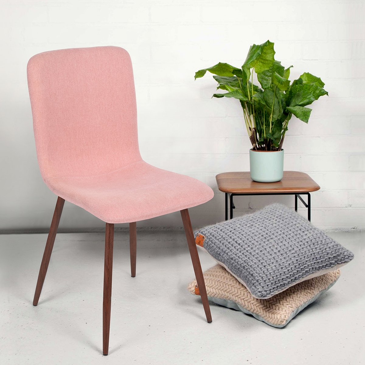 Side Chair/ Dinning Chair (Set of 4) PINK-Boyel Living