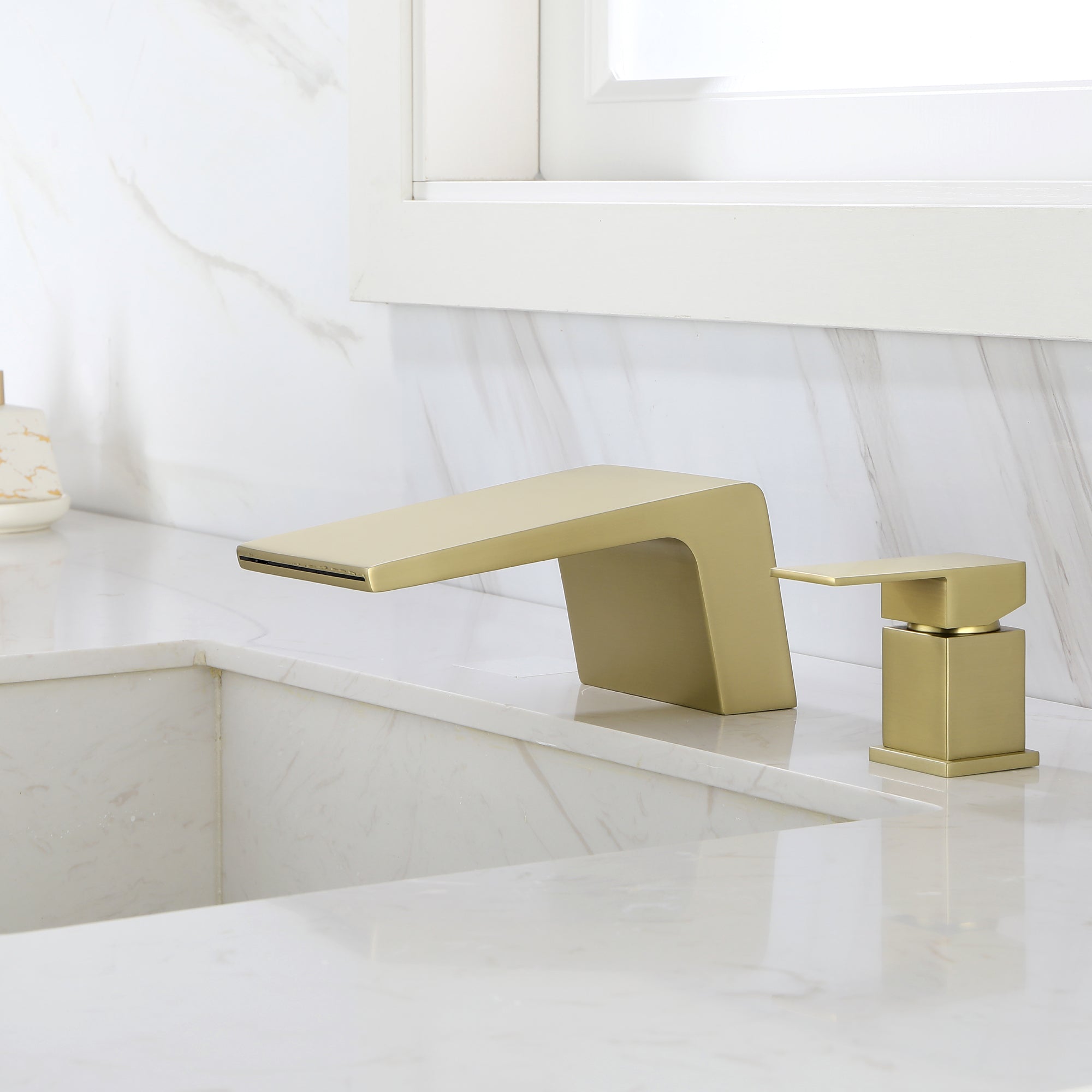 Boyel Living 8 in. Widespread Single Handle Bathroom Faucet with cUPC Hose-Boyel Living