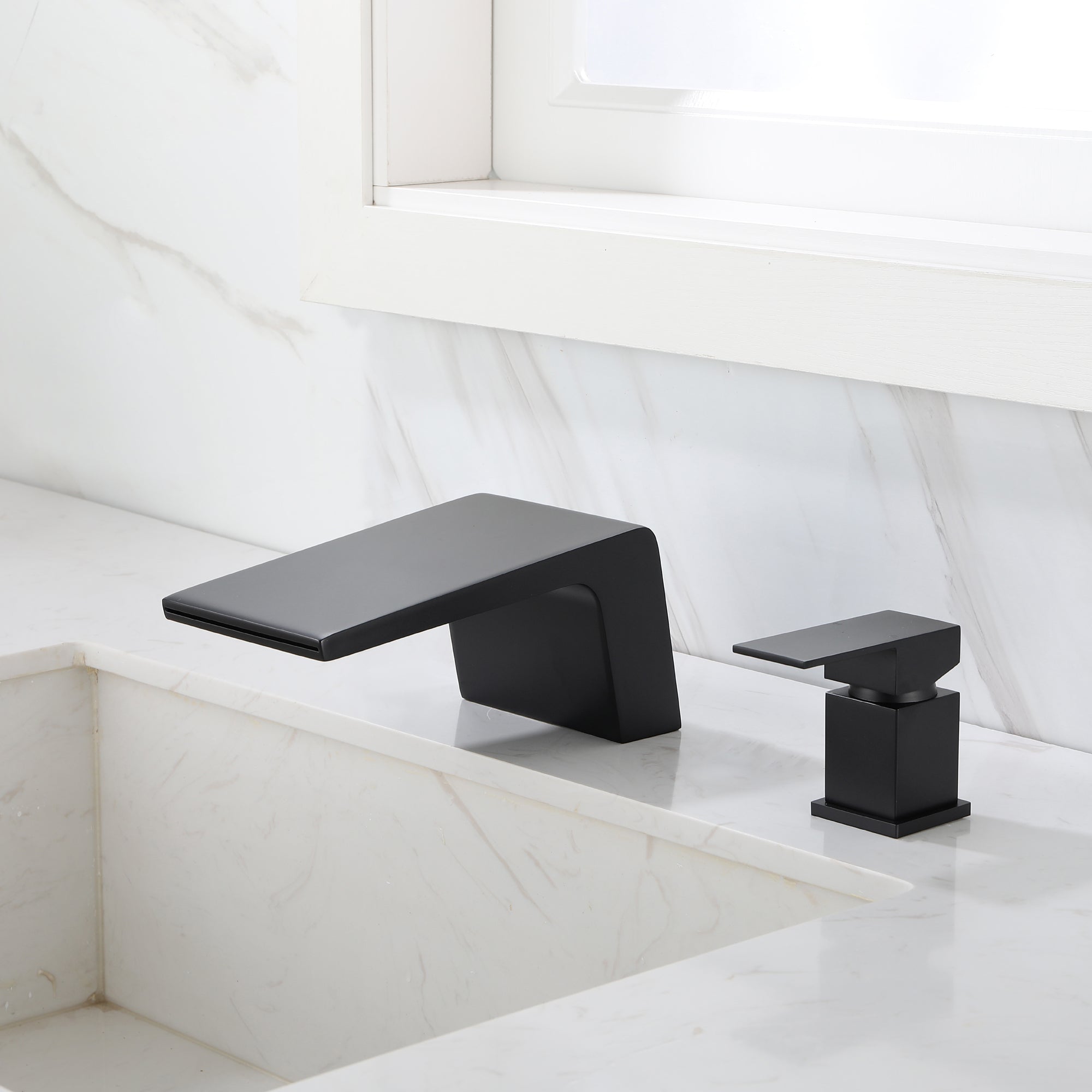 Boyel Living 8 in. Widespread Single Handle Bathroom Faucet with cUPC Hose-Boyel Living