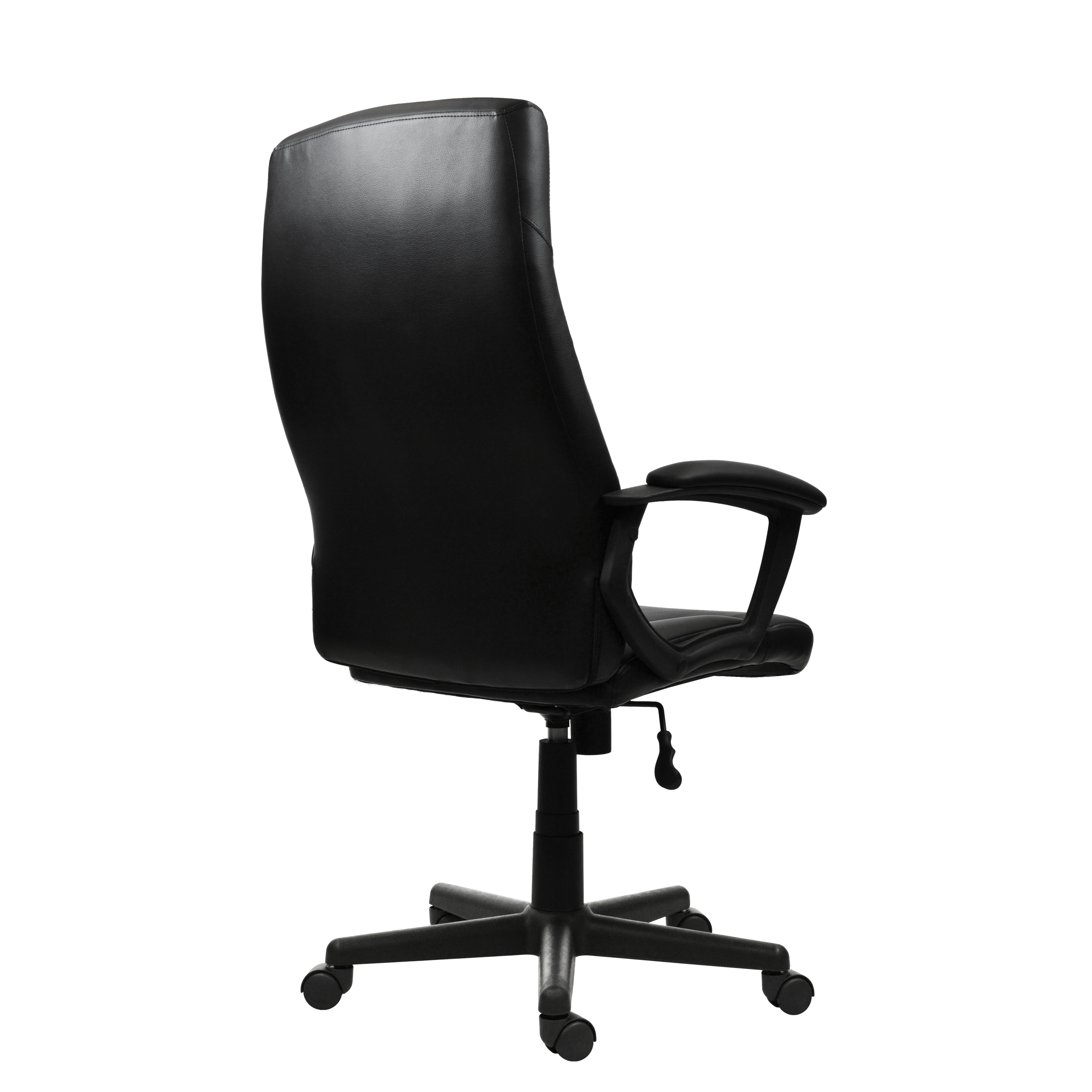 Techni Mobili Medium Back Executive Office Chair, Black-Boyel Living